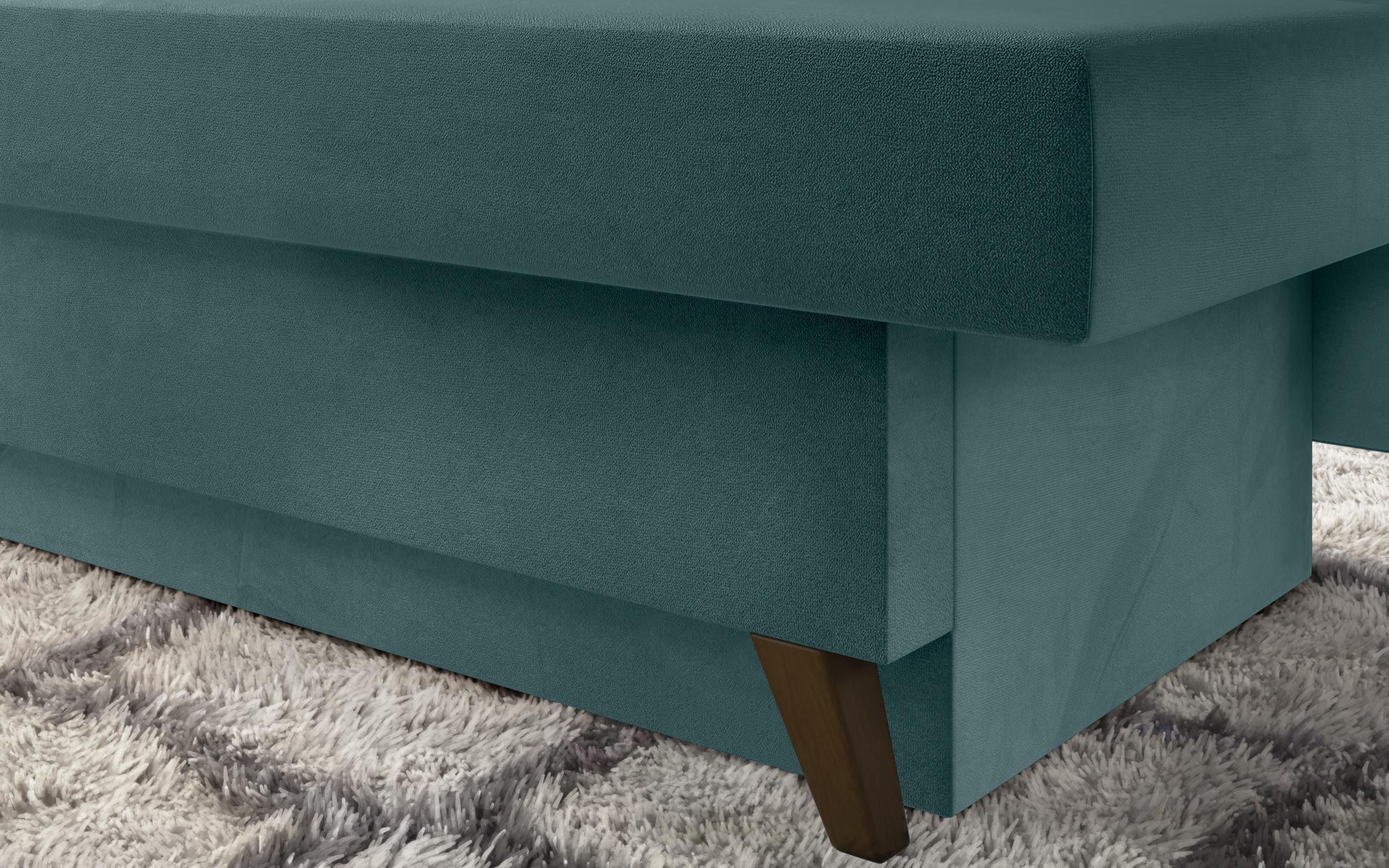 Canapea extensibila Marty, albastru- verzui  6