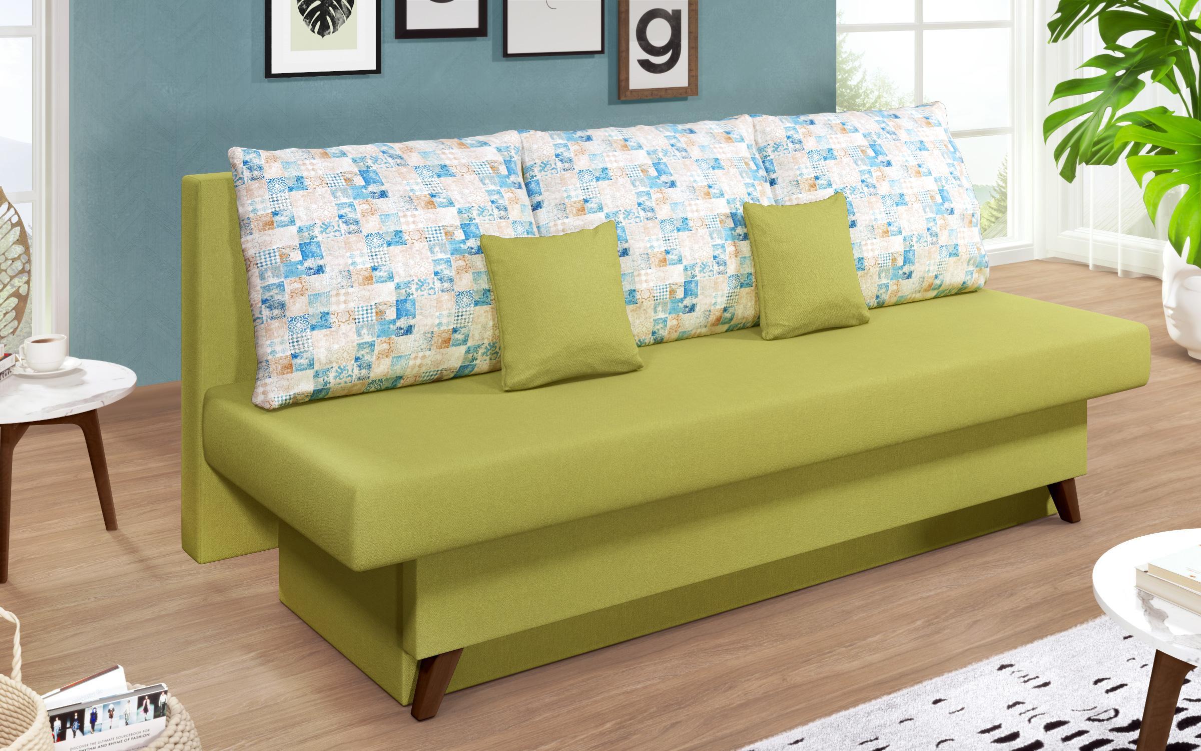 Canapea extensibila Marty, verde  3