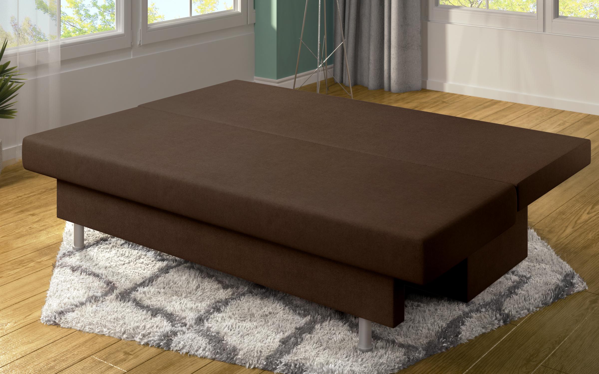 Canapea extensibila Marty, maro + print  6