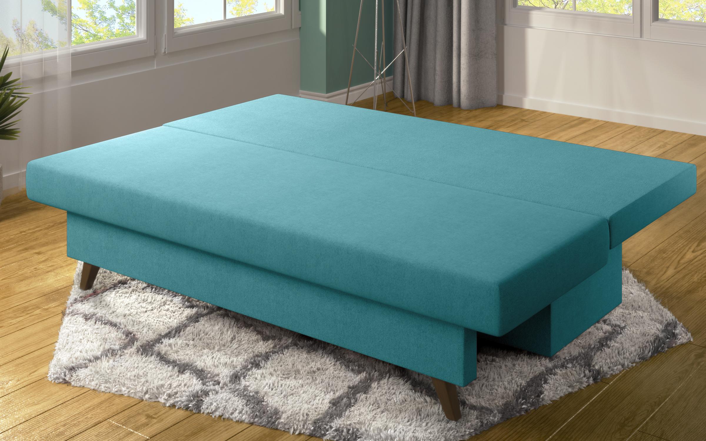 Canapea extensibila Marty, turcoaz  4