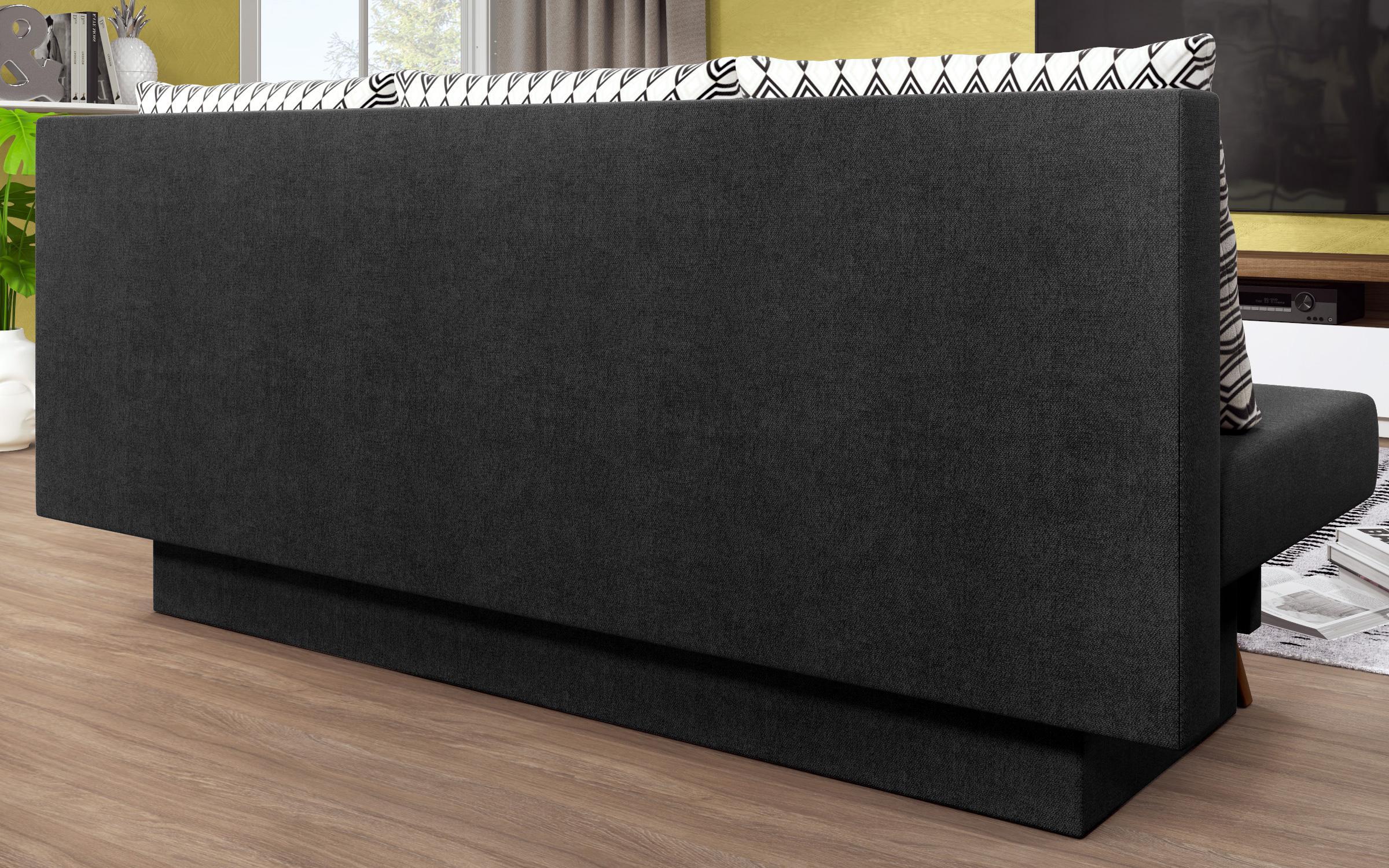 Canapea extensibila Marty, negru  5