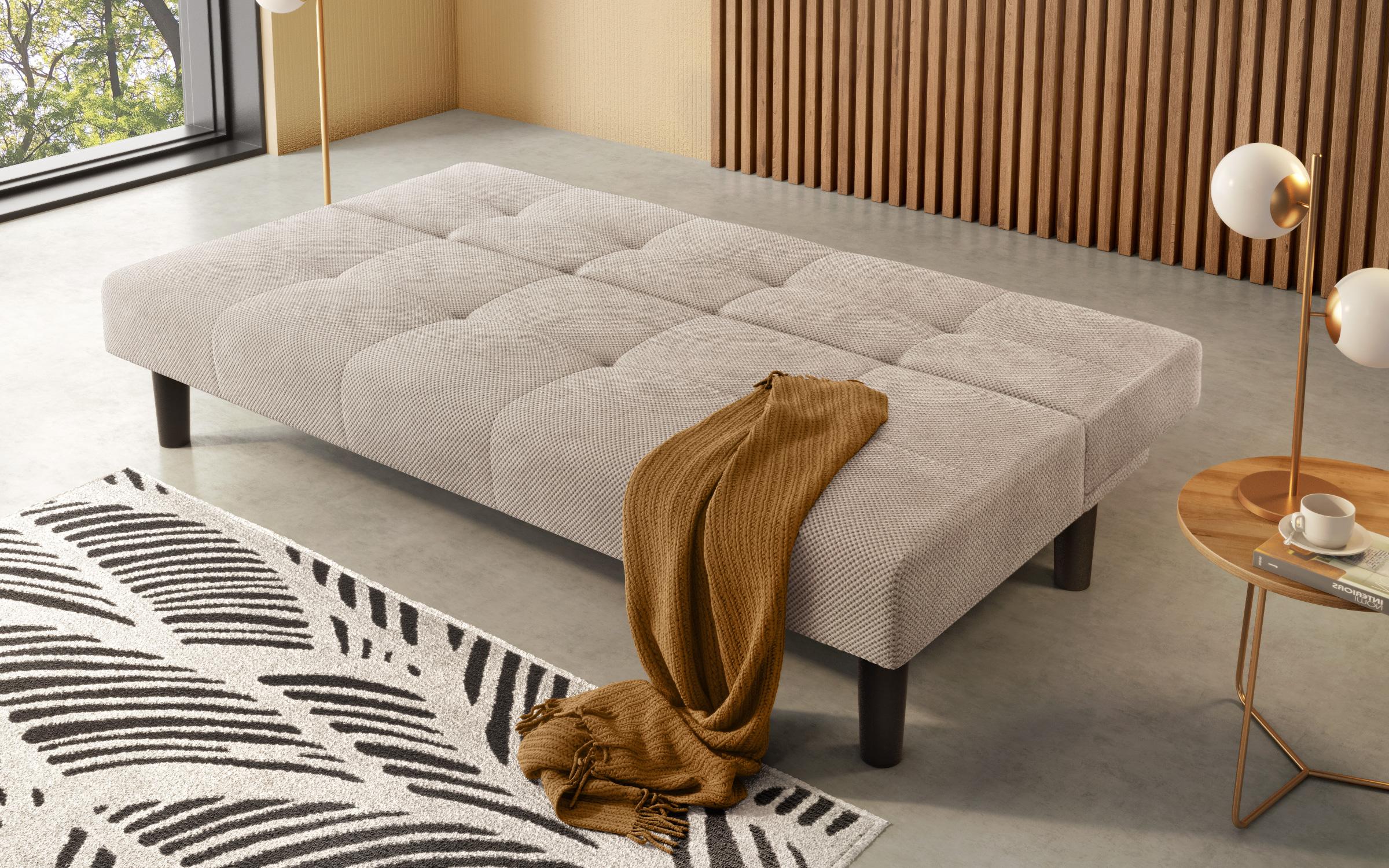 Canapea extensibila click-clack Norte, bej  9