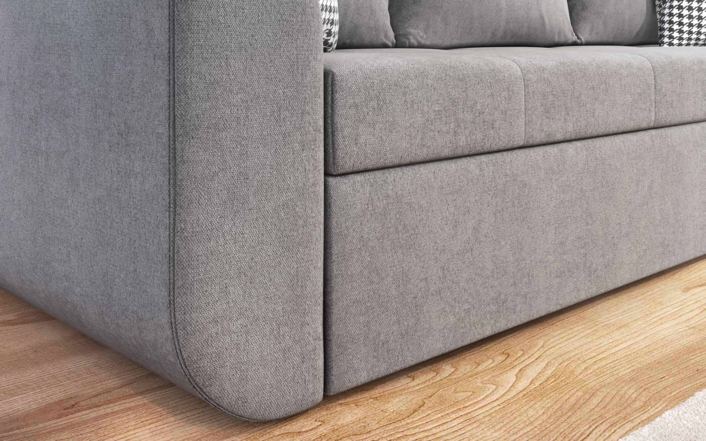 Canapea extensibila Mobi, gri deschis  5