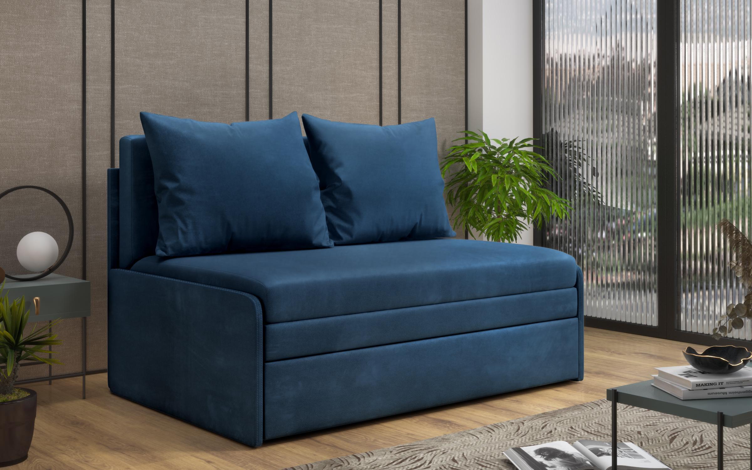 Canapea extensibila Santafe, albastru inchis  2