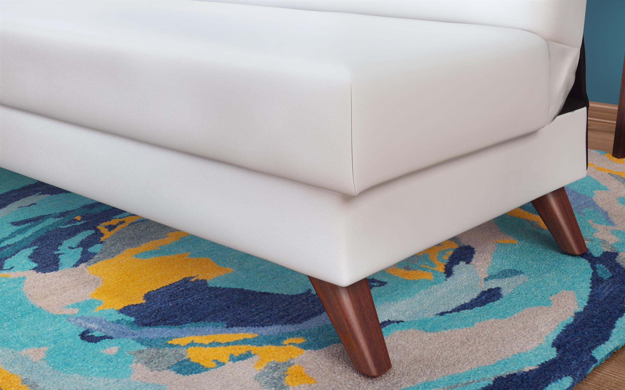 Canapea extensibila click- clack Vais, alb  3