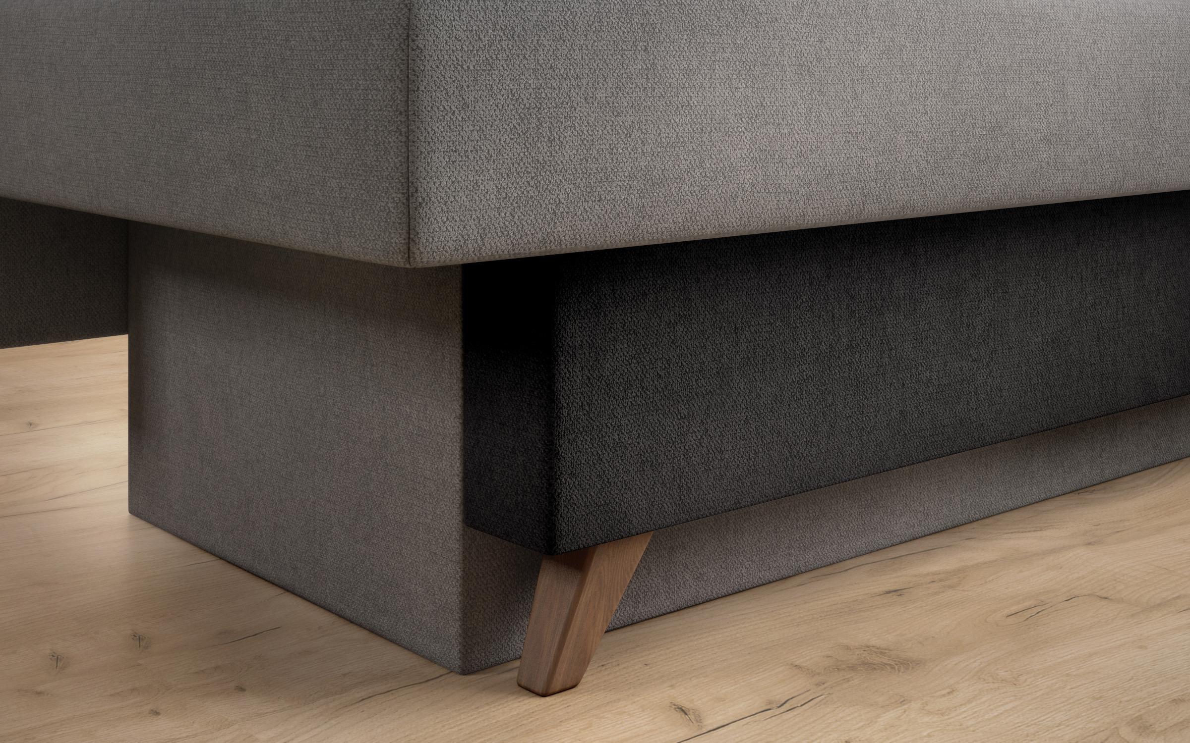 Canapea extensibila Victorio, gri + negru  7