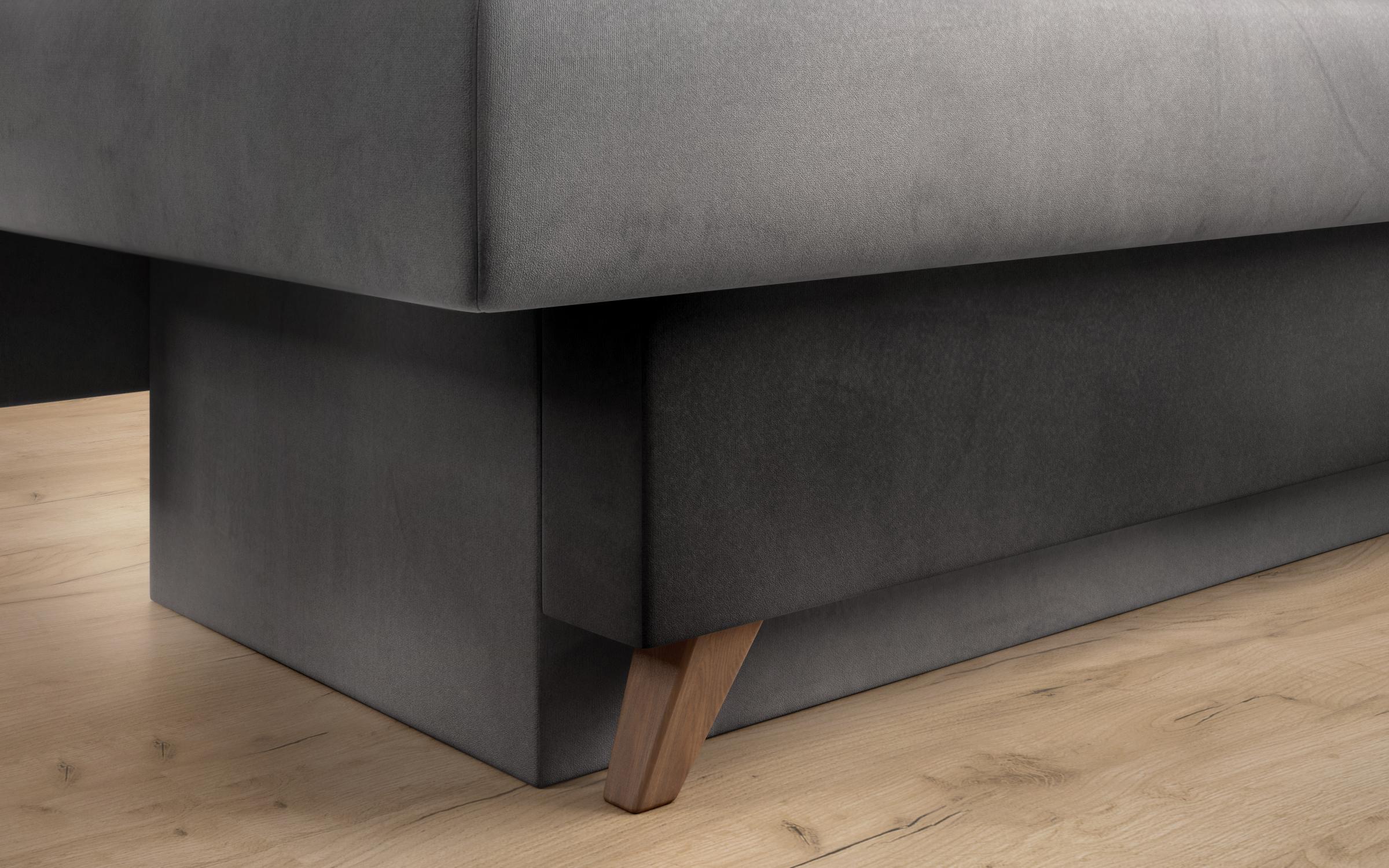 Canapea extensibila Victorio, gri inchis + gri  6