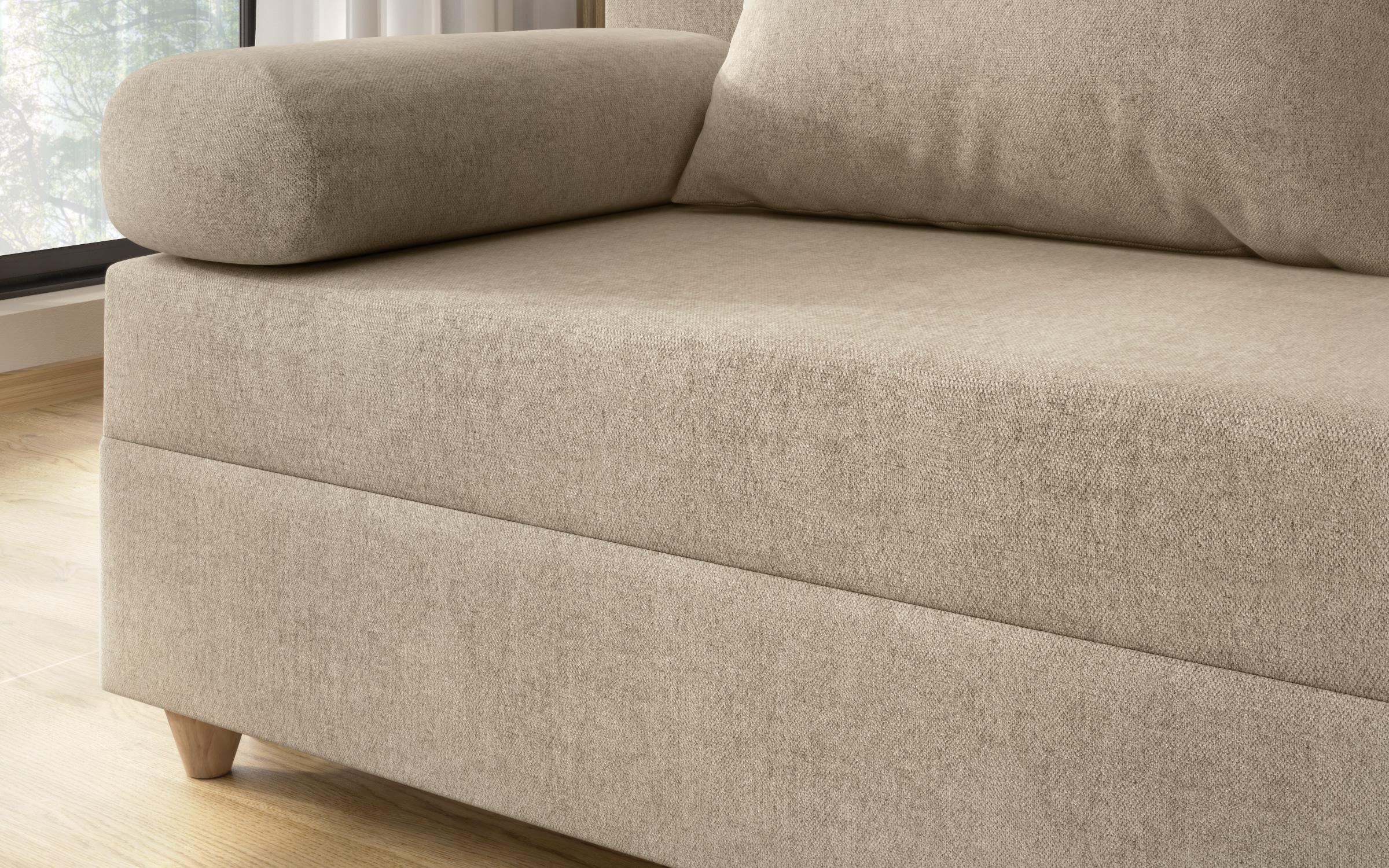 Canapea extensibila Vitaro, bej deschis  5