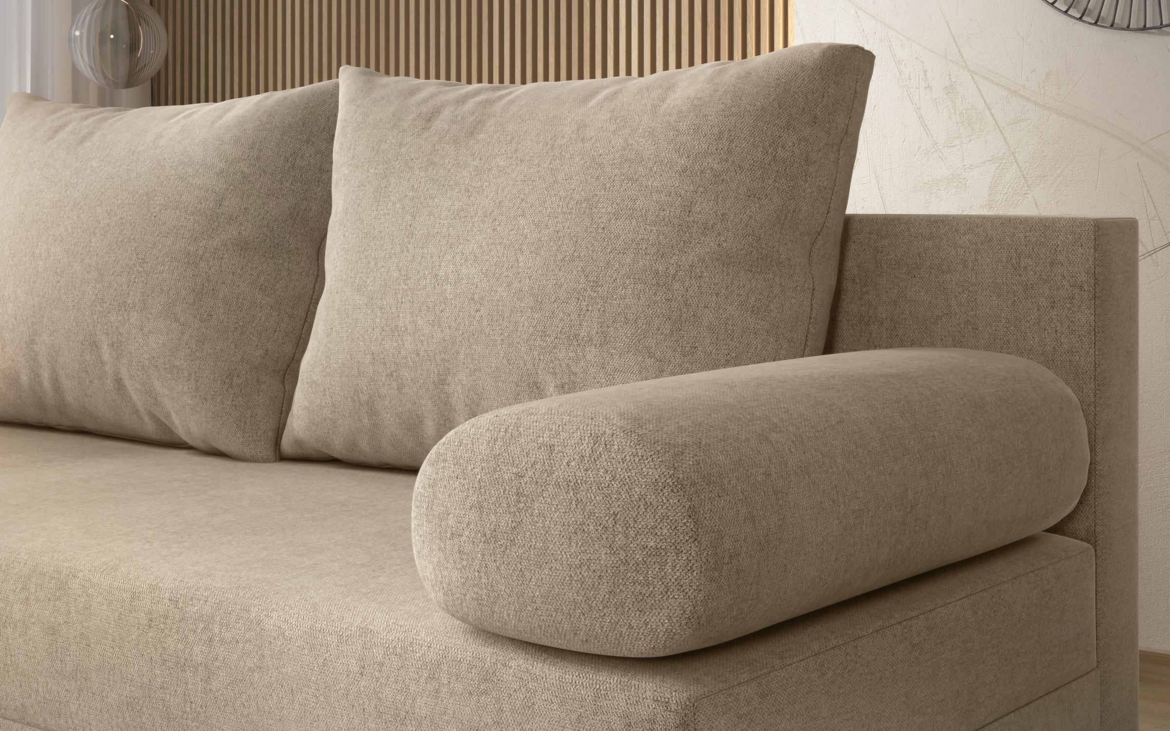 Canapea extensibila Vitaro, bej deschis  6