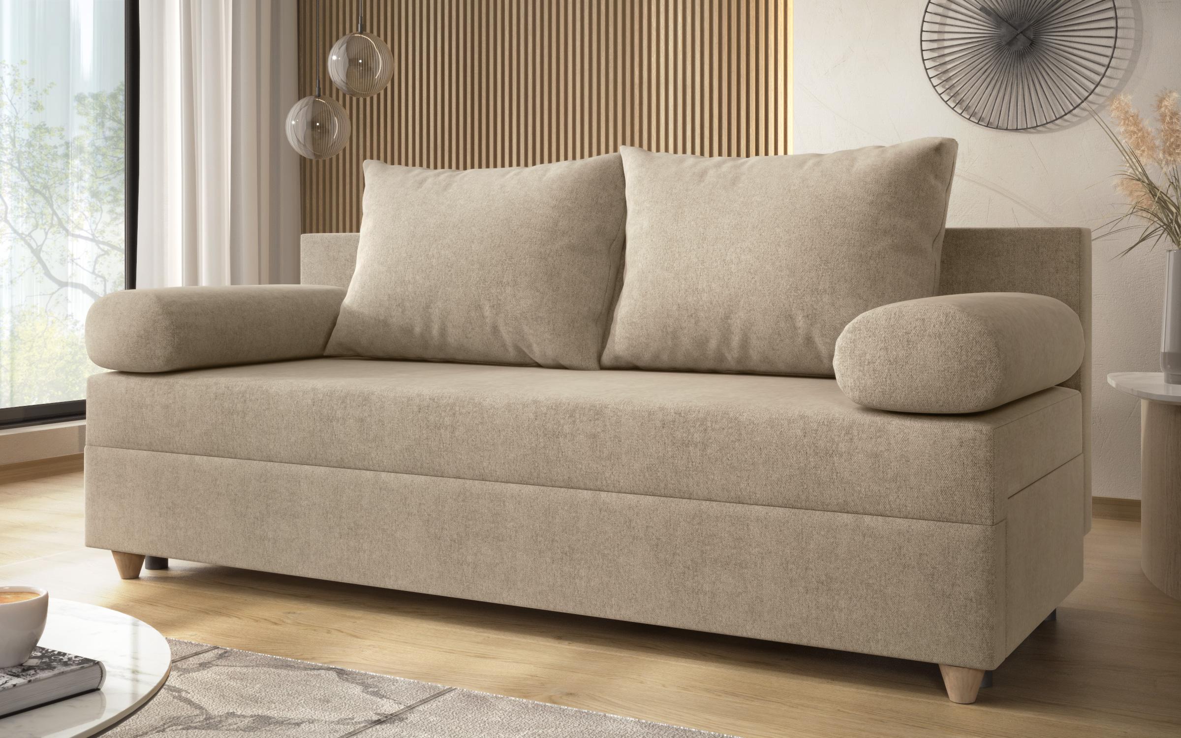 Canapea extensibila Vitaro, bej deschis  2