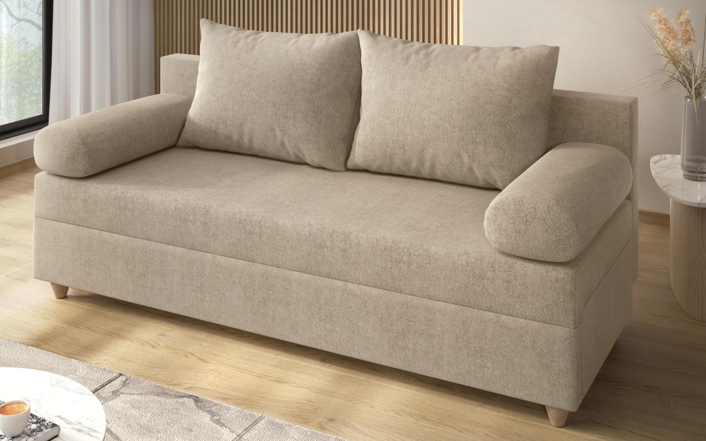 Canapea extensibila Vitaro, bej deschis  3