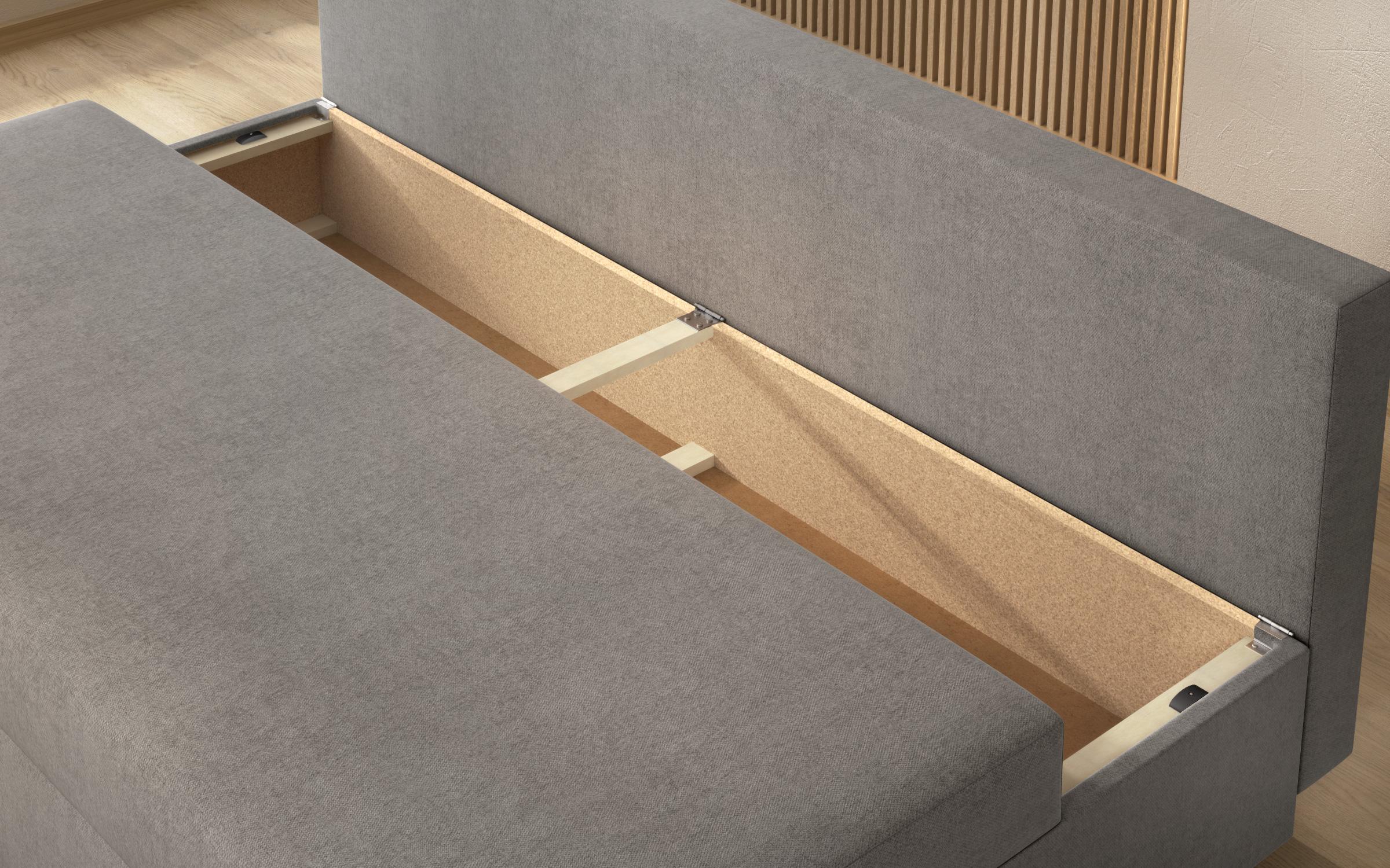 Canapea extensibila Vitaro, gri  7