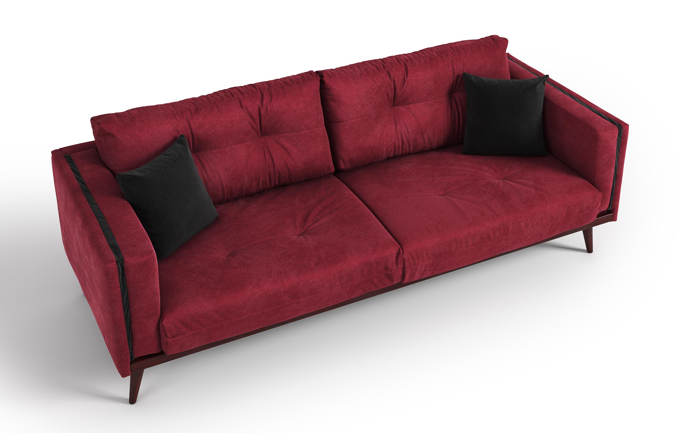 Canapea Bellevue, bordo  7