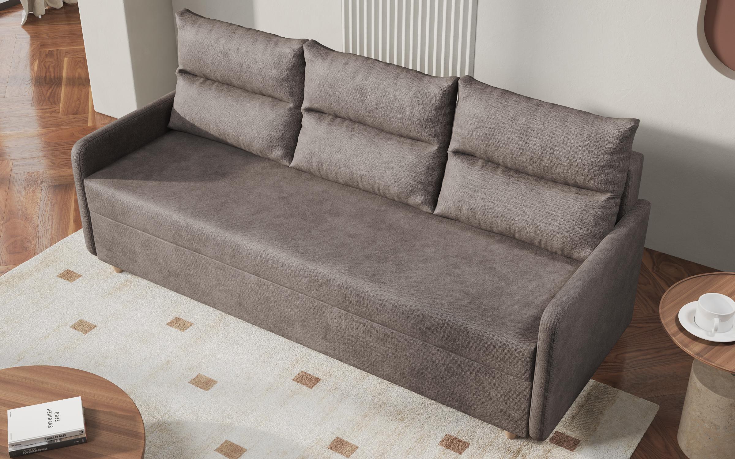 Canapea extensibila Dorin, gri 3