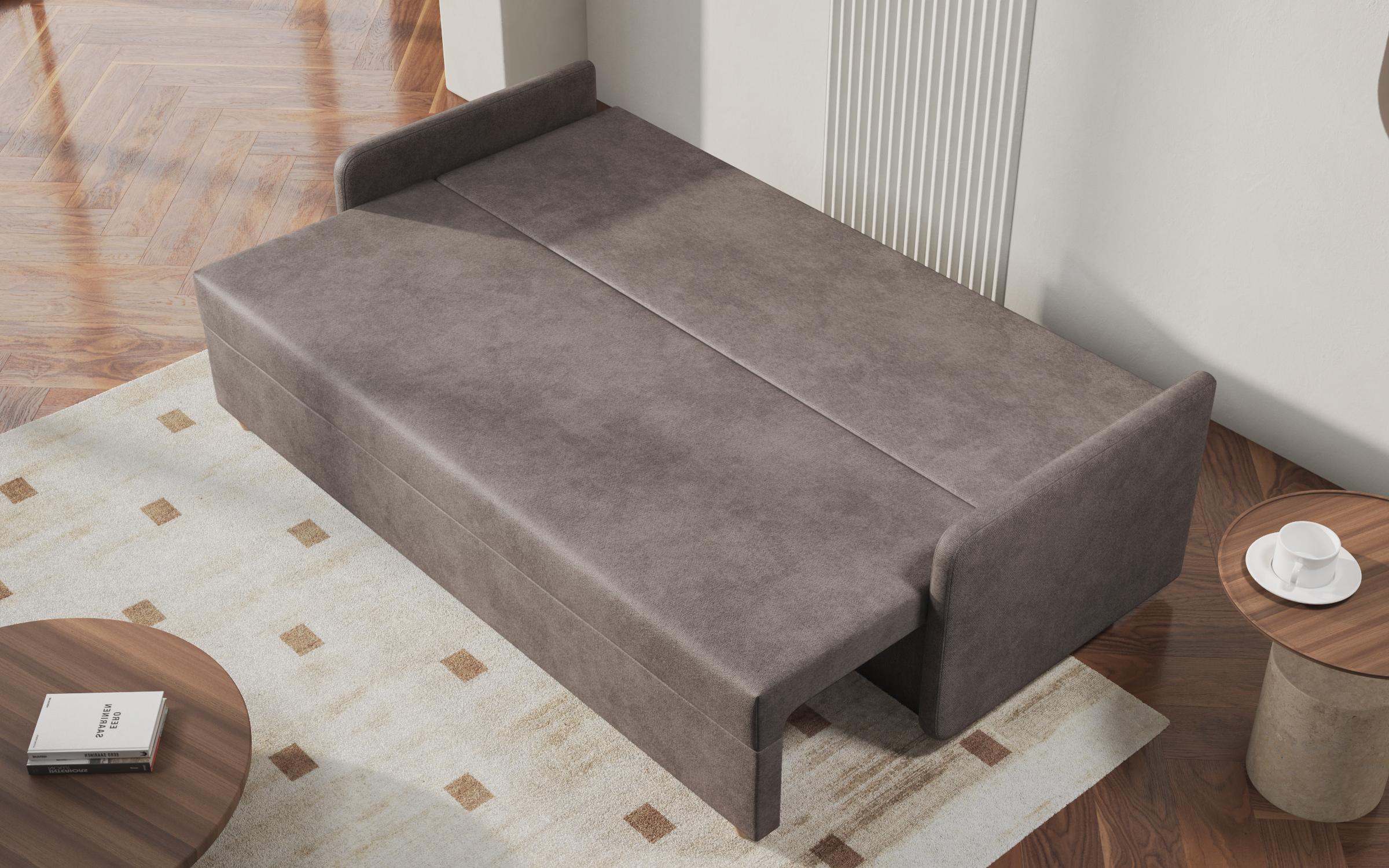 Canapea extensibila Dorin, gri 5