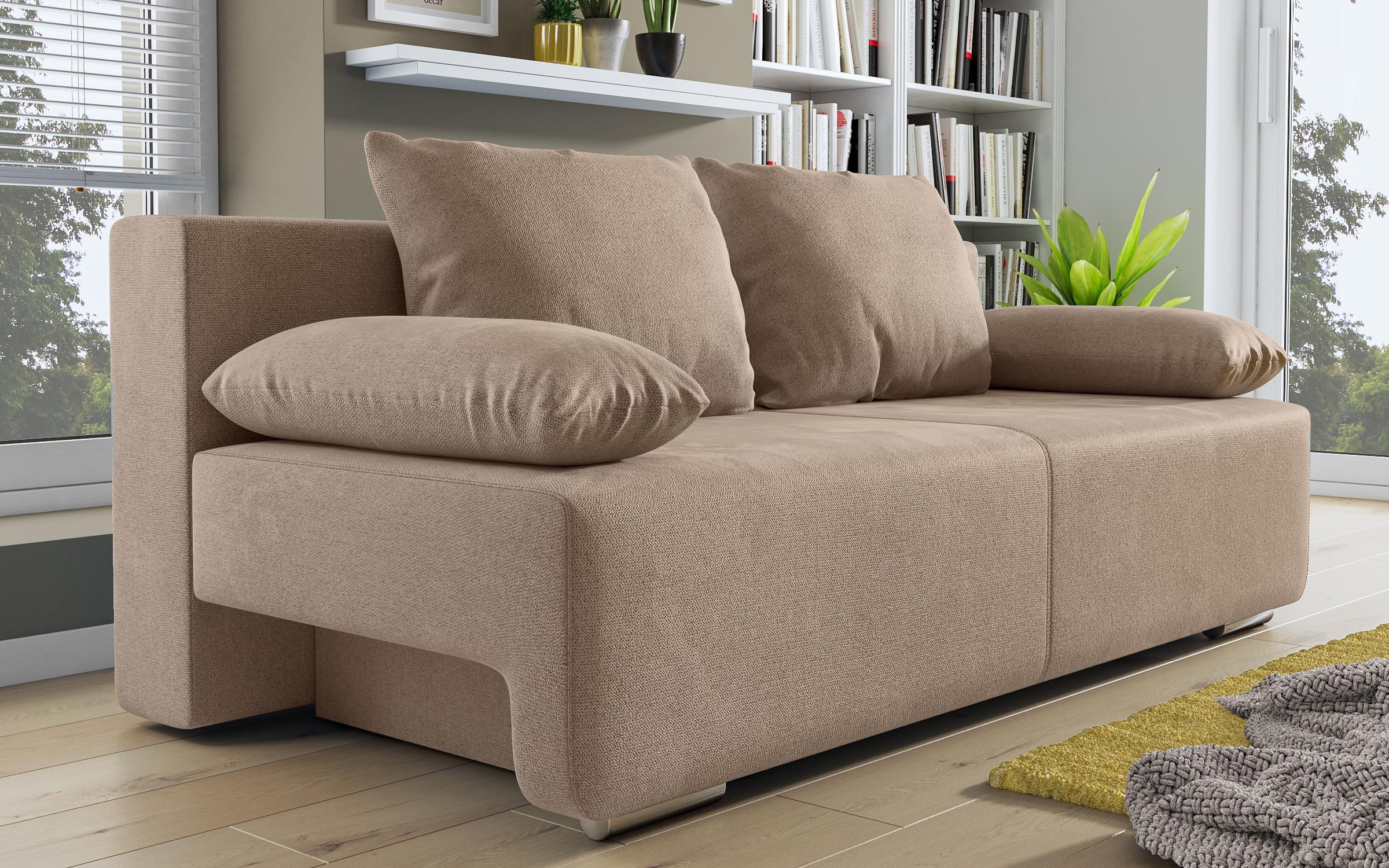 Canapea extensibila Keira, bej inchis  3