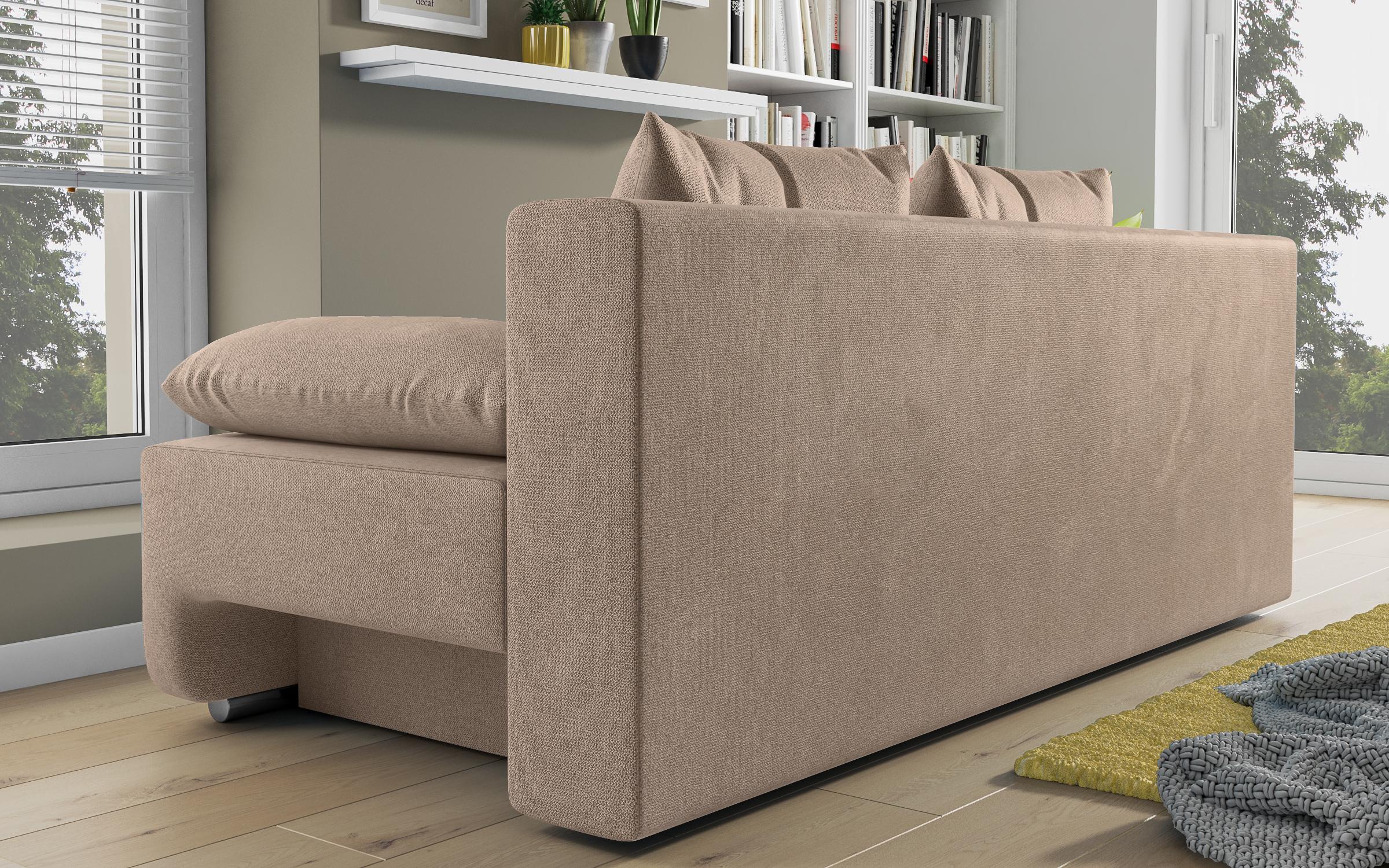Canapea extensibila Keira, bej inchis  5