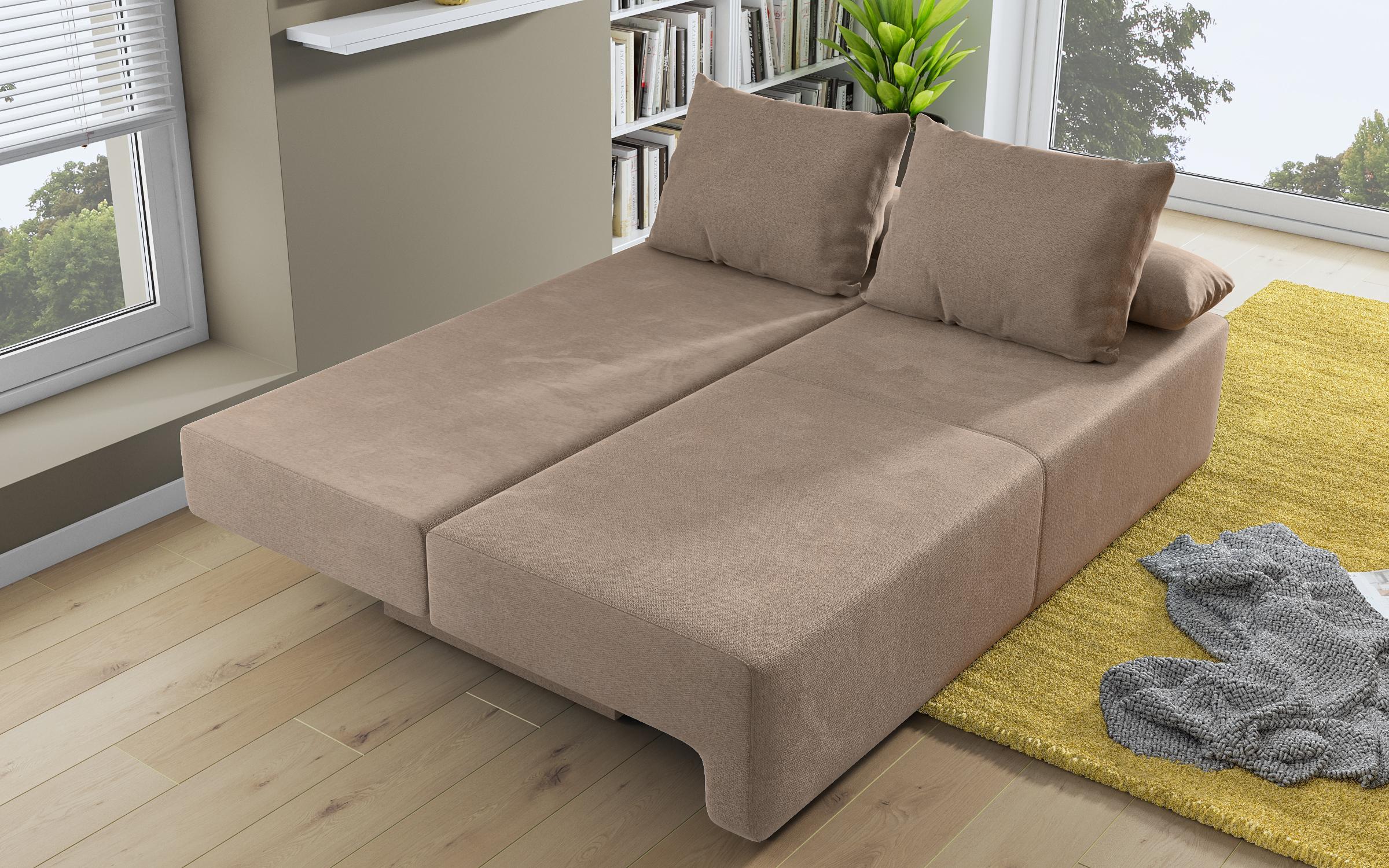 Canapea extensibila Keira, bej inchis  6