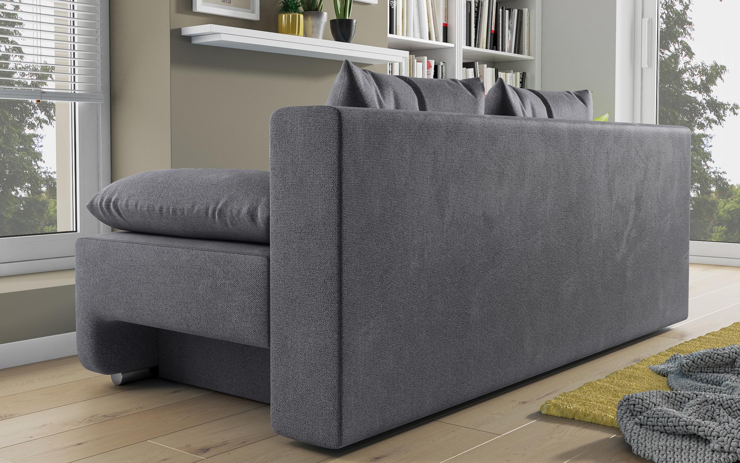 Canapea extensibila Keira, gri  5