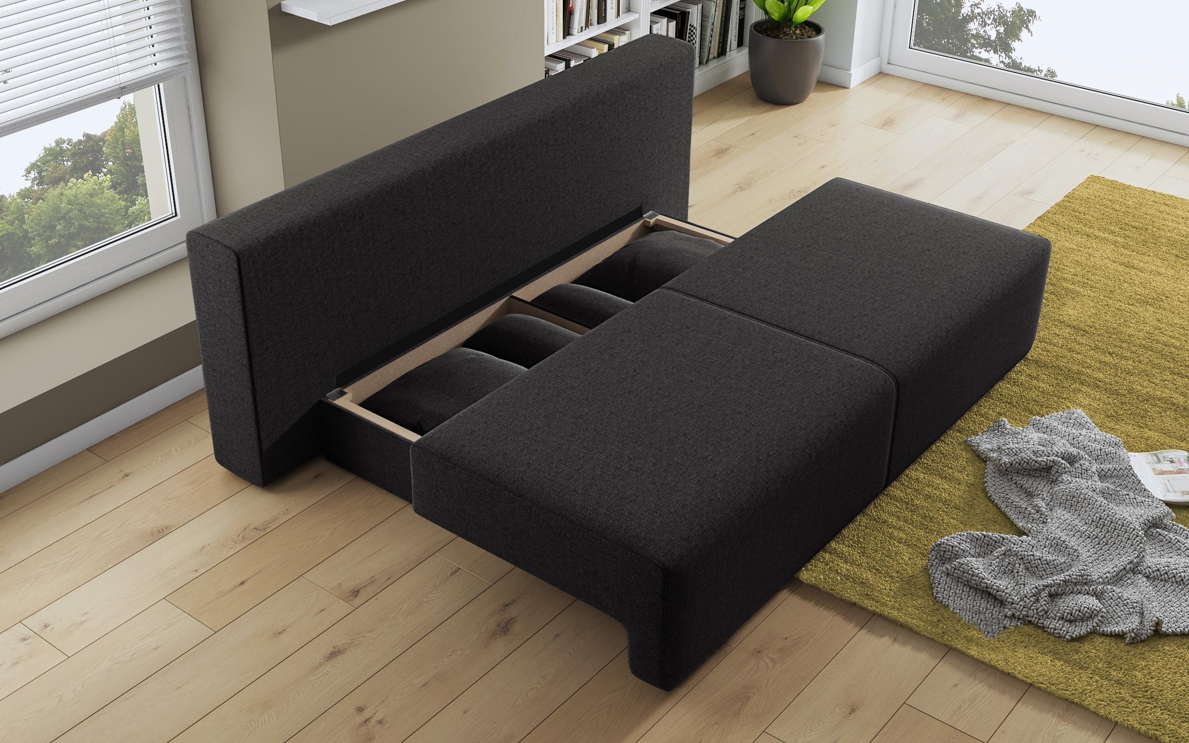 Canapea extensibila Keira, grafit  7