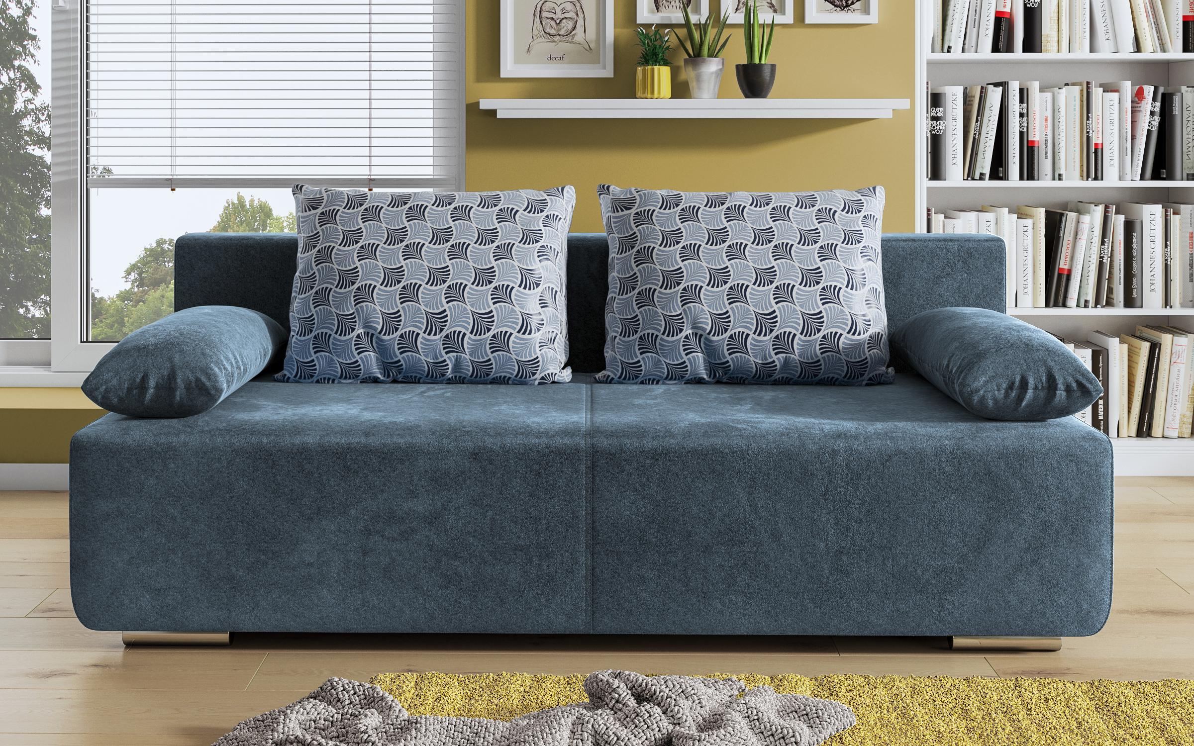 Canapea extensibila Keira, albastru  2