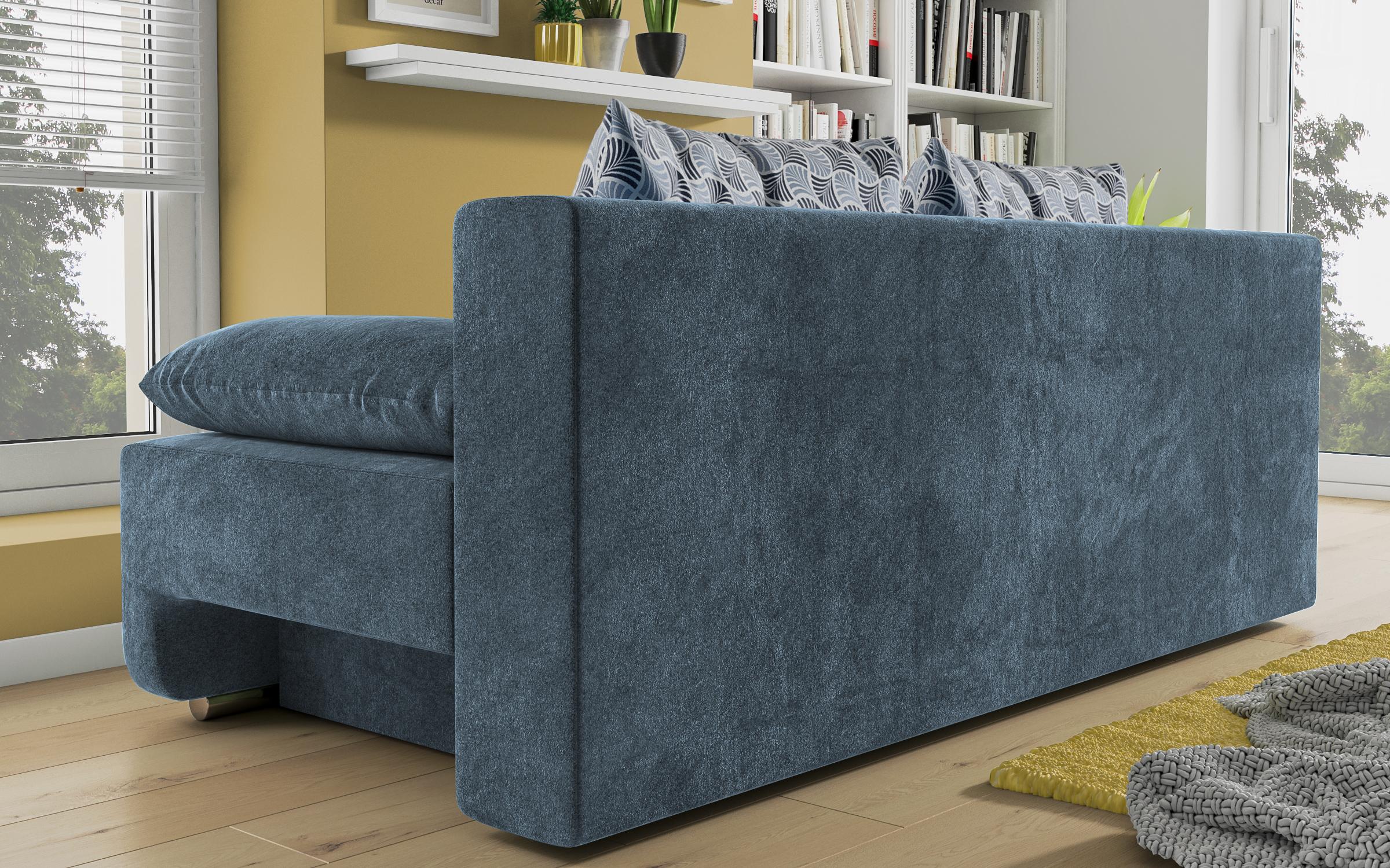 Canapea extensibila Keira, albastru  5