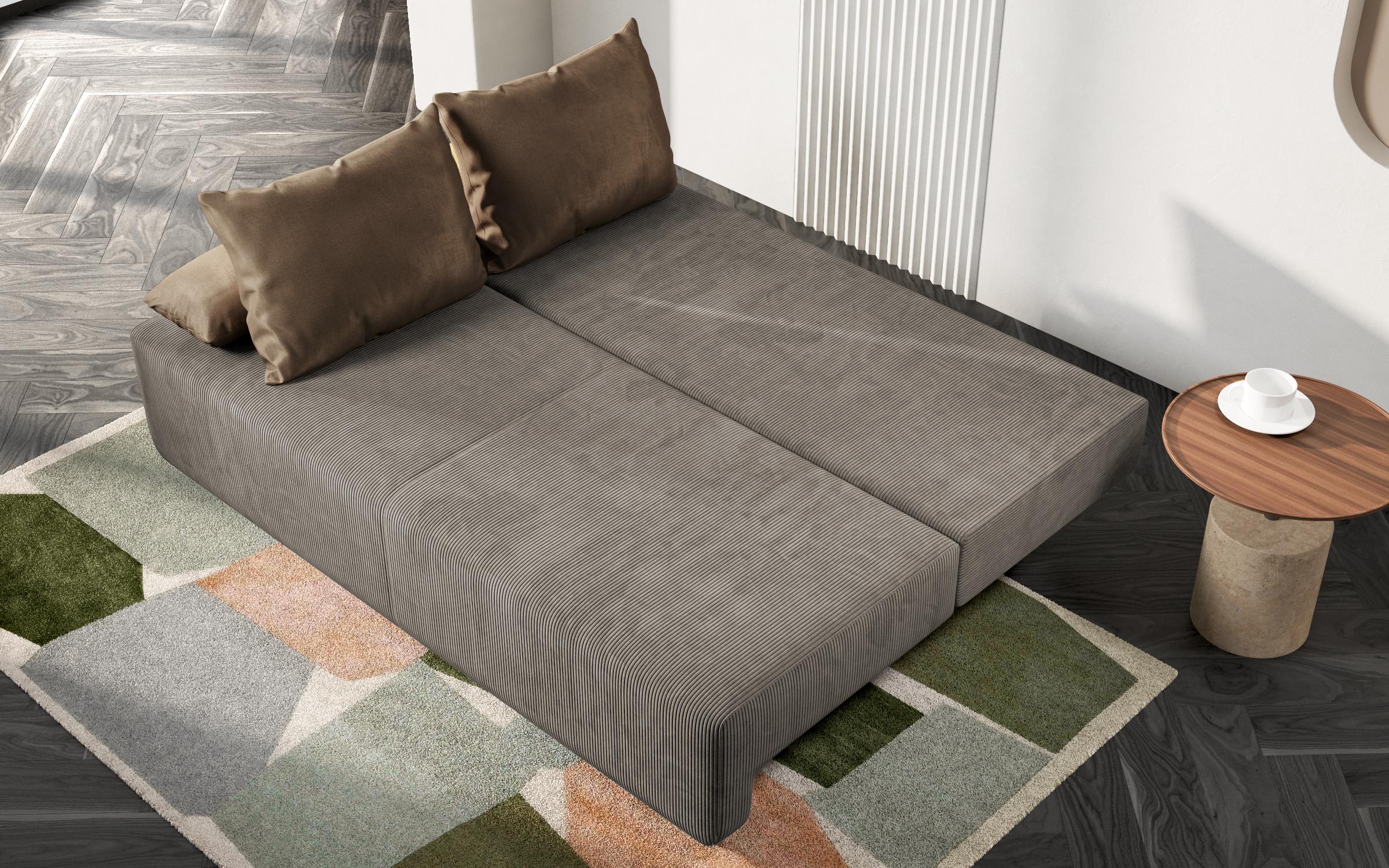 Canapea extensibila Keira Extra, bej  2