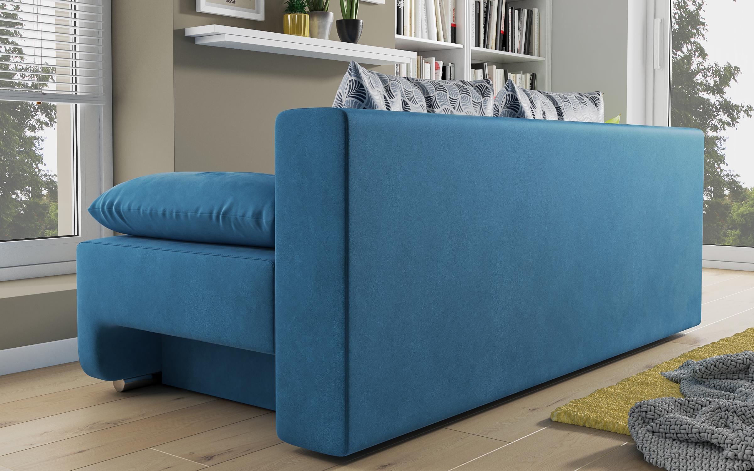 Canapea extensibila Keira, albastru  6