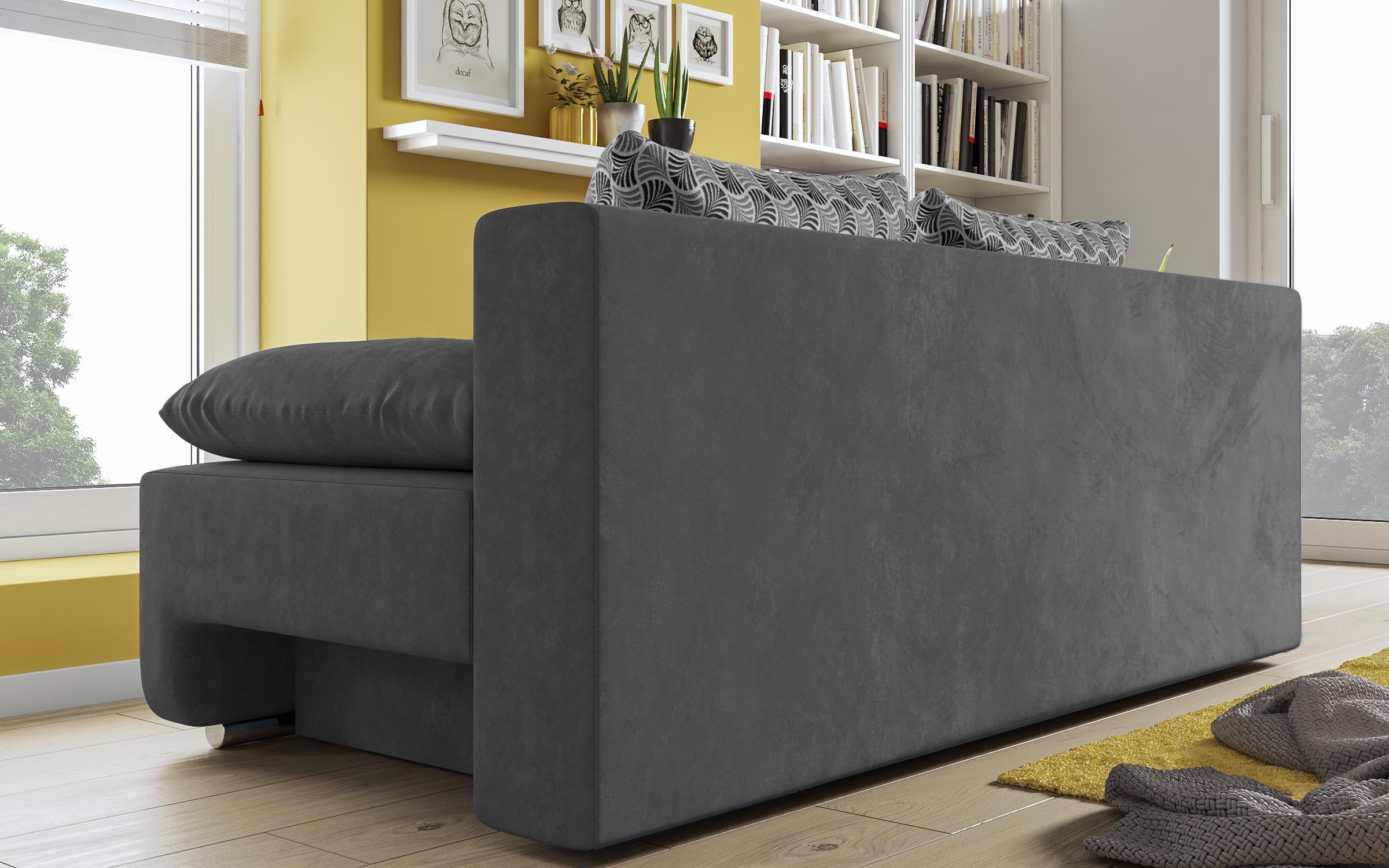Canapea extensibila Keira, gri  6