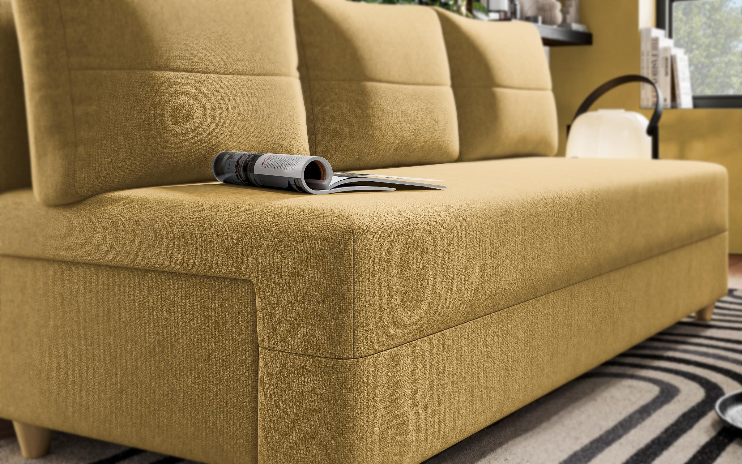 Canapea extensibila Arano, mustar  6