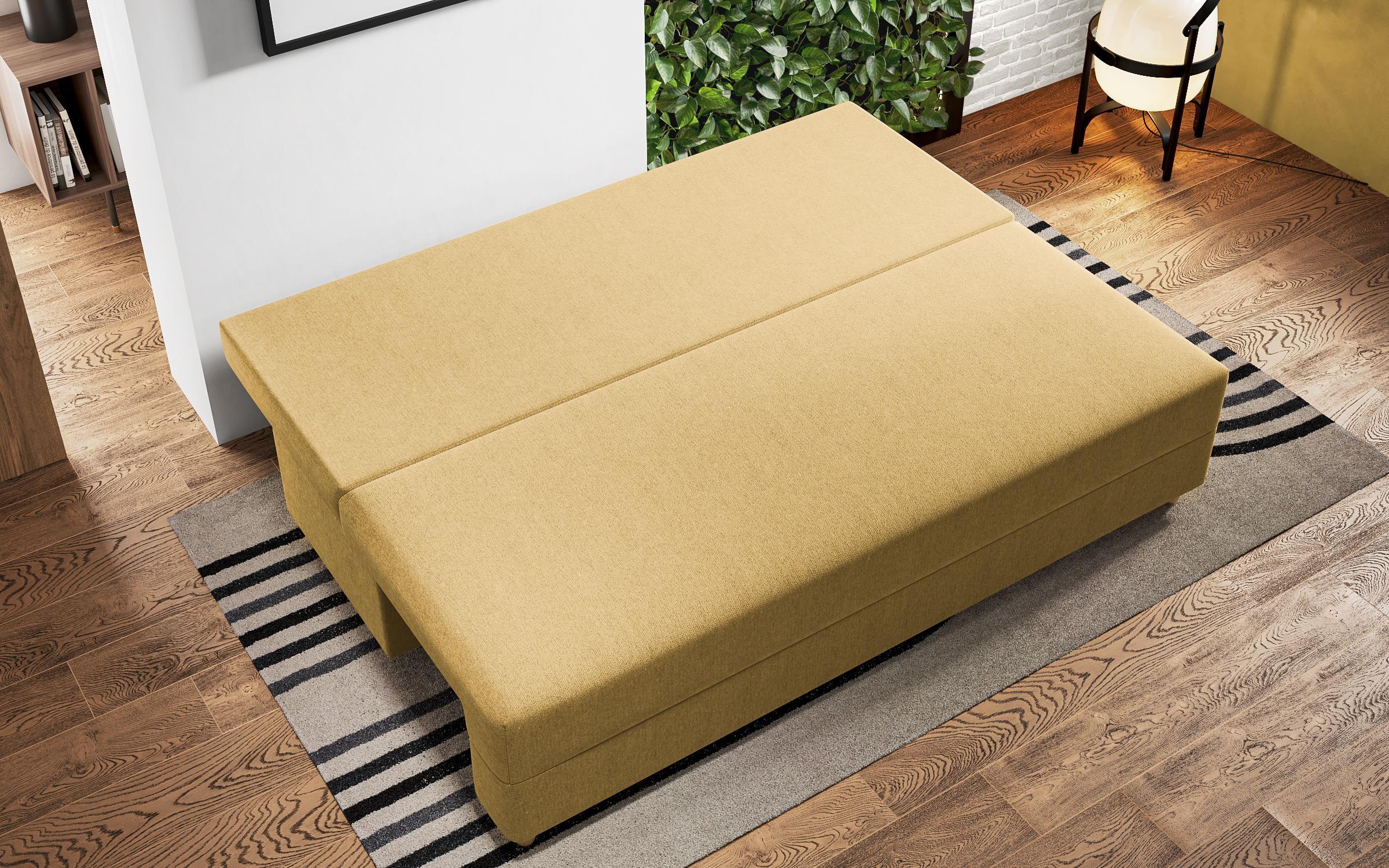 Canapea extensibila Arano, mustar  4