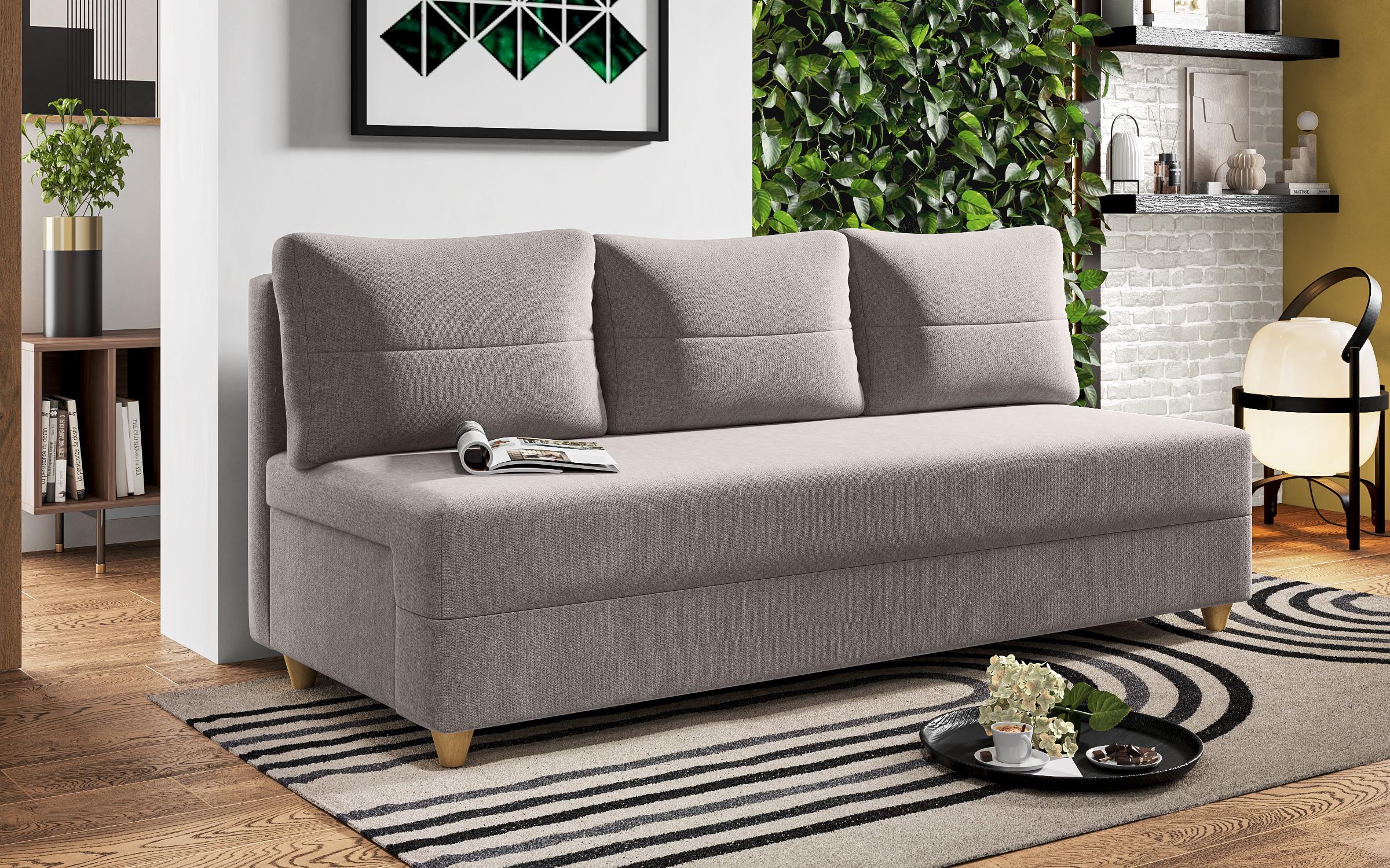Canapea extensibila Arano, bej deschis  3