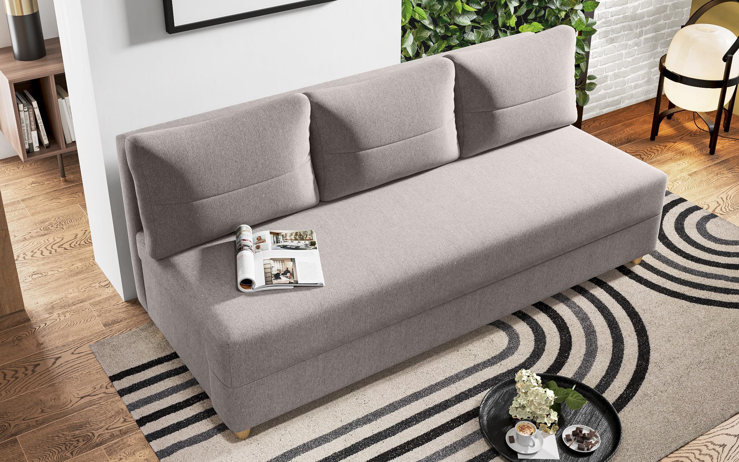 Canapea extensibila Arano, bej deschis  7