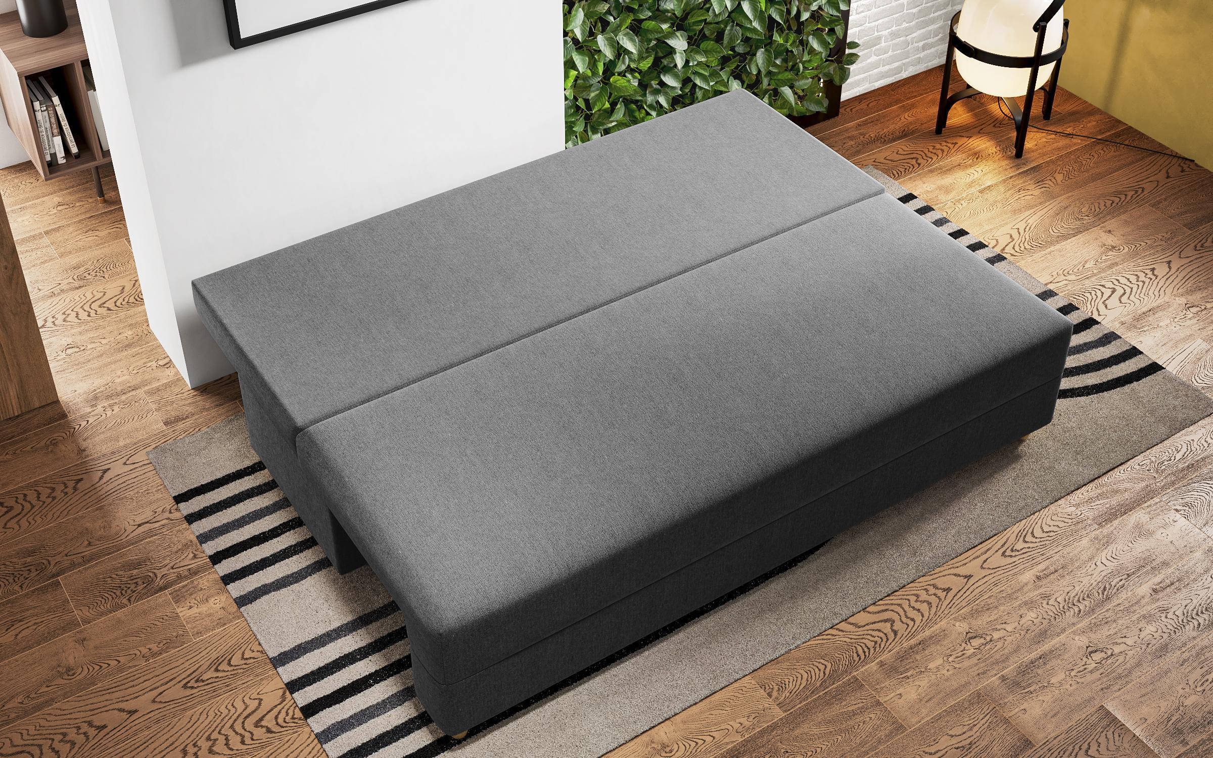 Canapea extensibila Arano, gri inchis  4