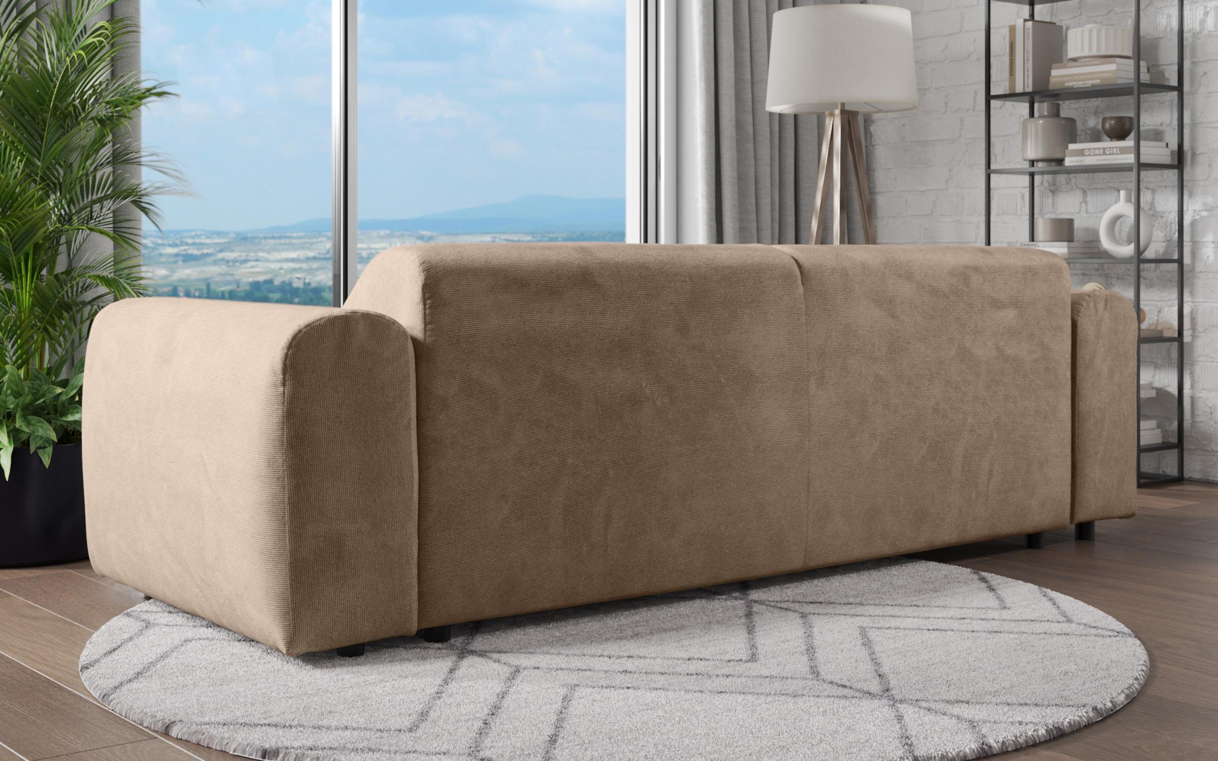 Canapea extensibila Claudi, bej inchis  6