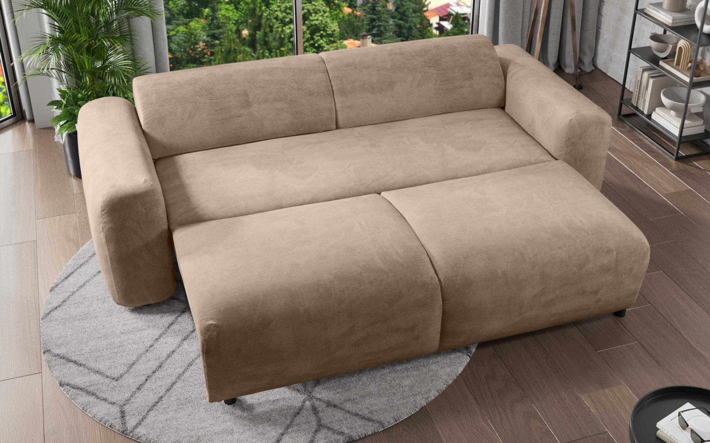 Canapea extensibila Claudi, bej inchis  7