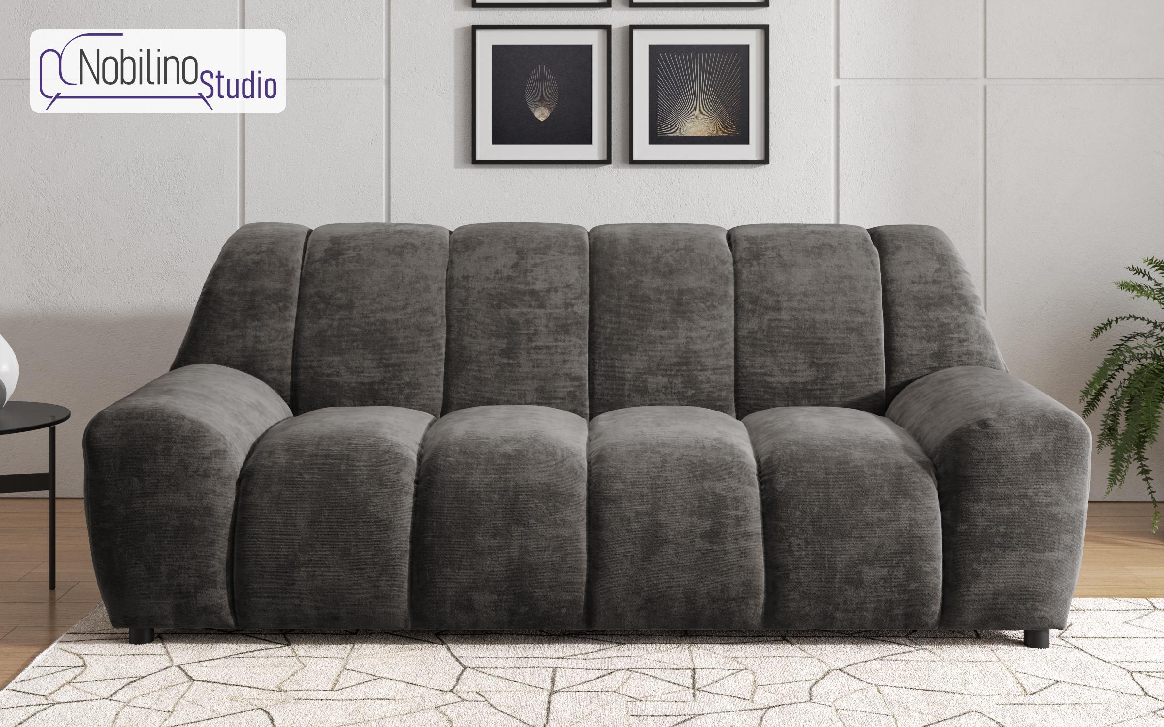 Canapea Lamar, gri inchis  1