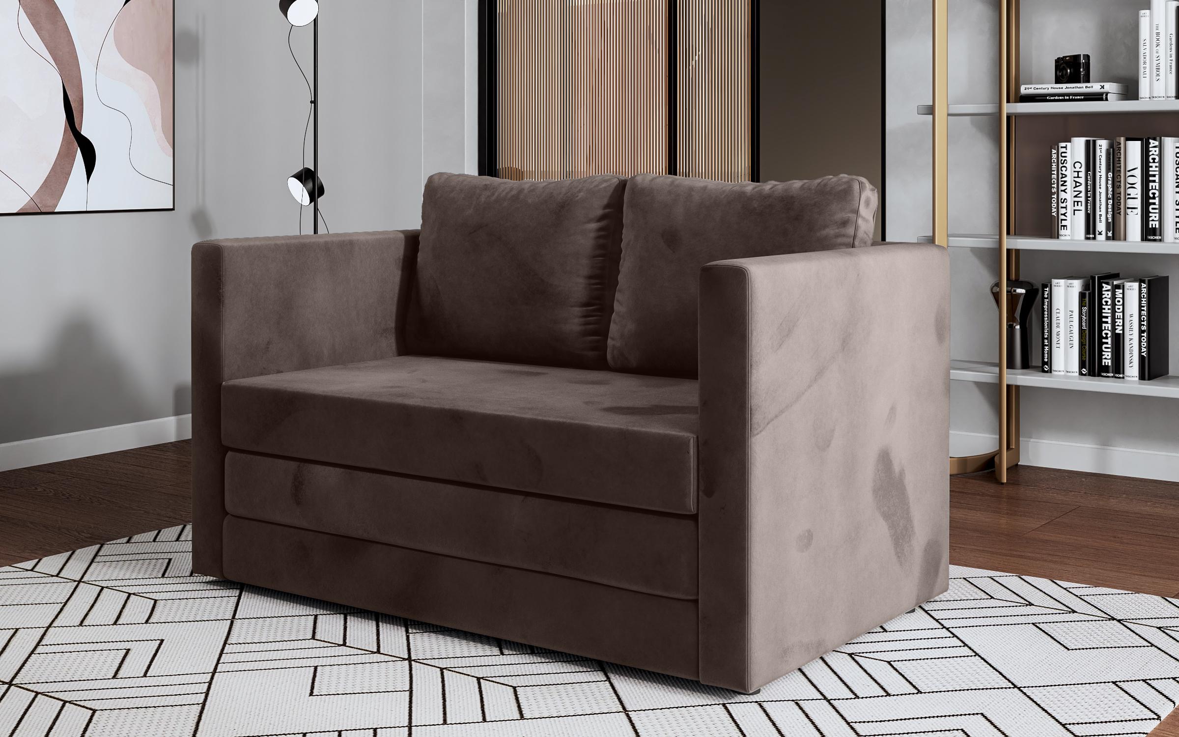 Canapea extensibila Pacific, maro  2