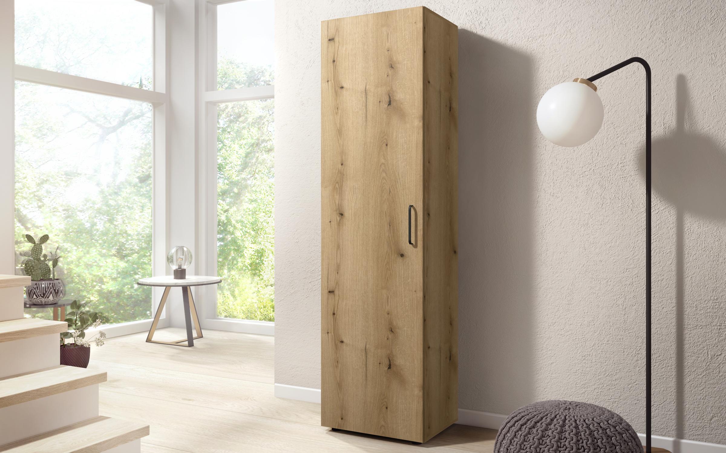 Set mobilier pentru camera copilului 120/190 Evora Classic, stejar evoc + negru  3