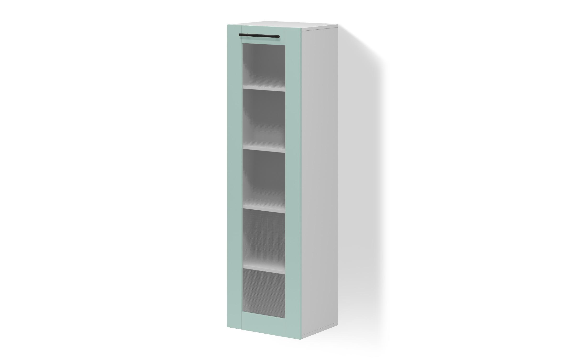 Dulap-vitrina de bucatarie Dakota 37, menta  1