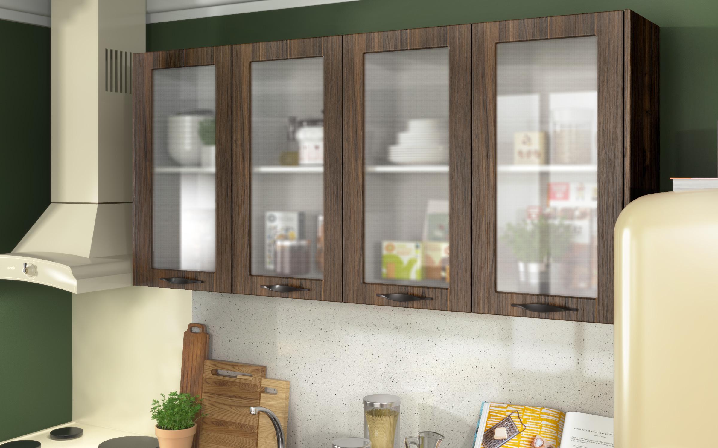 Bucatarie Dona, nuc Milano + beton deschis  4