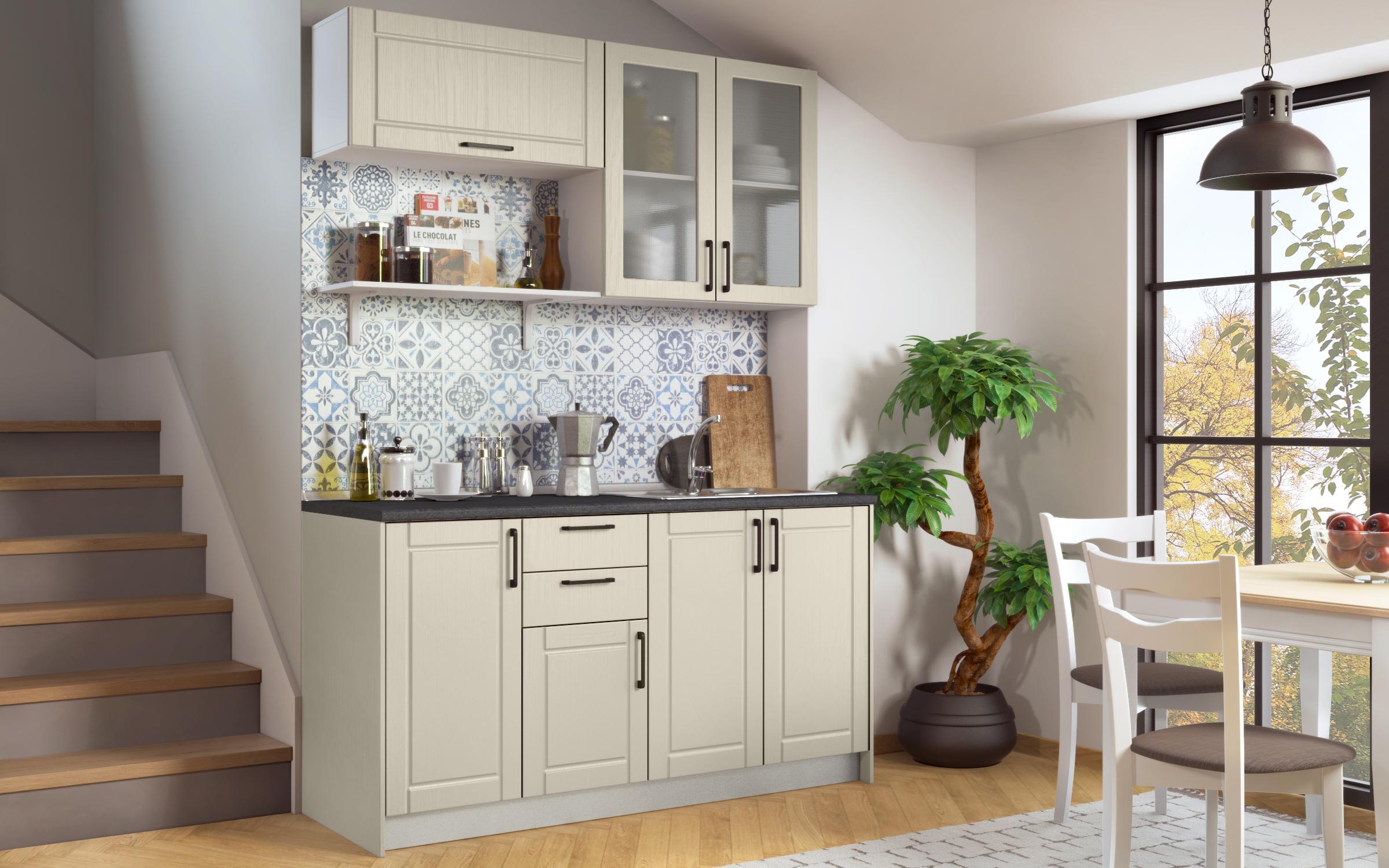 Bucatarie Hana Classic, aspen bej  2