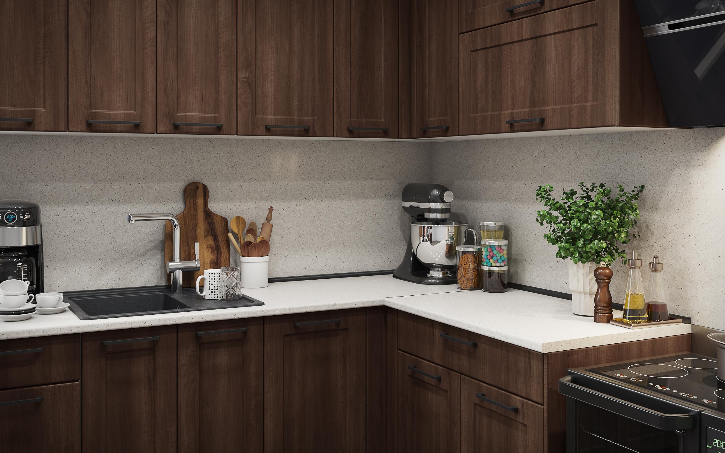 Dulap de bucatarie Sena 13, nuc  3