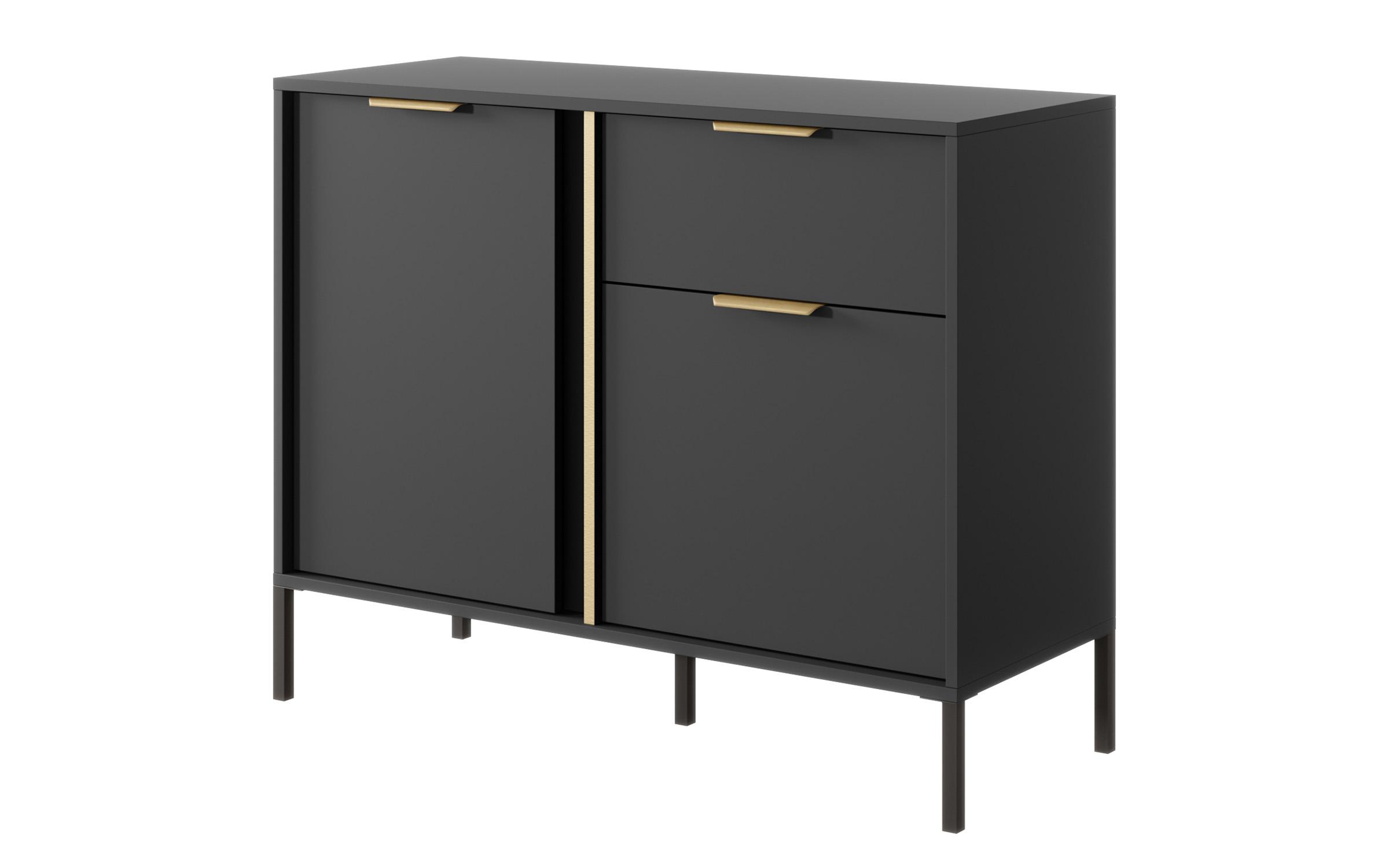 Comoda Monten 103, antracit  2