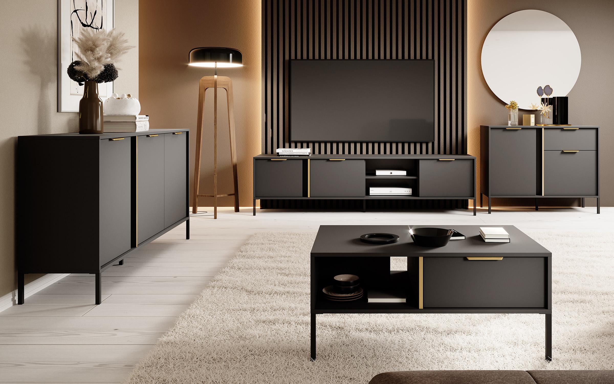 Comoda Monten 103, antracit  6