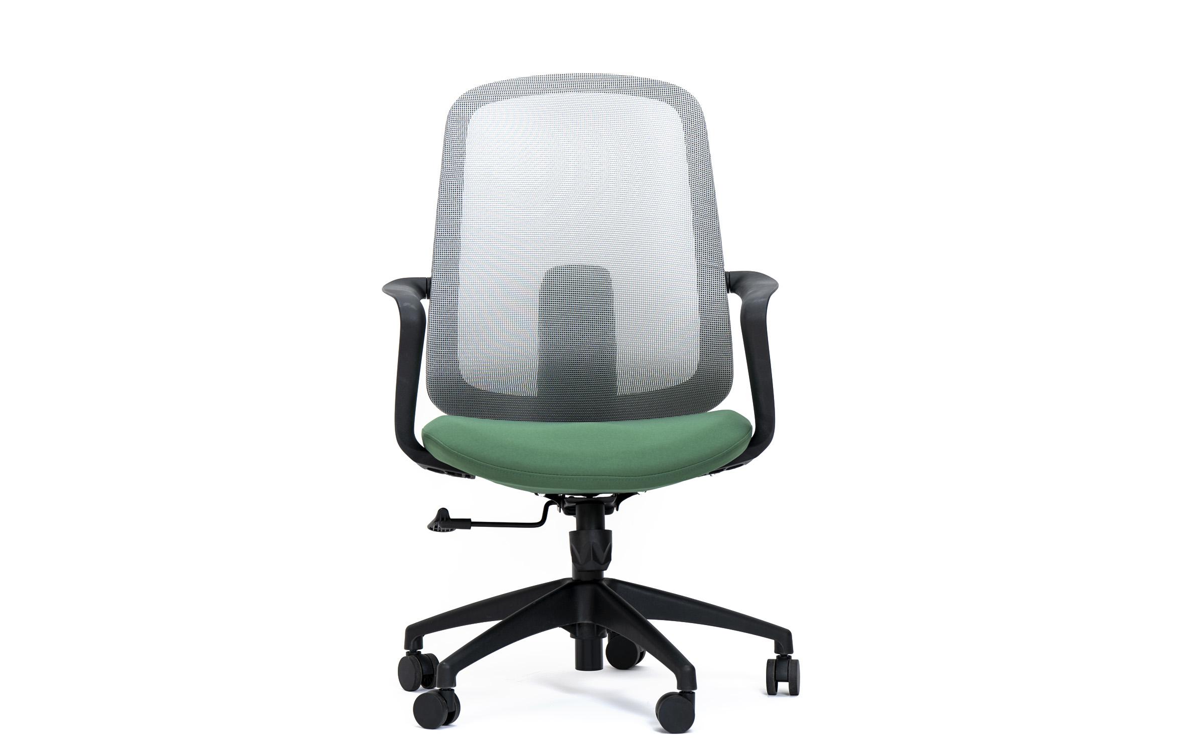 Scaun de birou Lagos, negru + verde  2