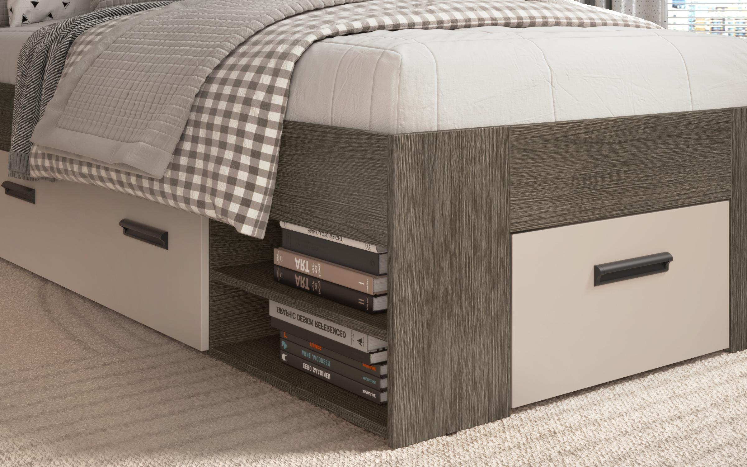 Pat 90/200 Trace, stejar antracit + casmir + gri Ej46  6