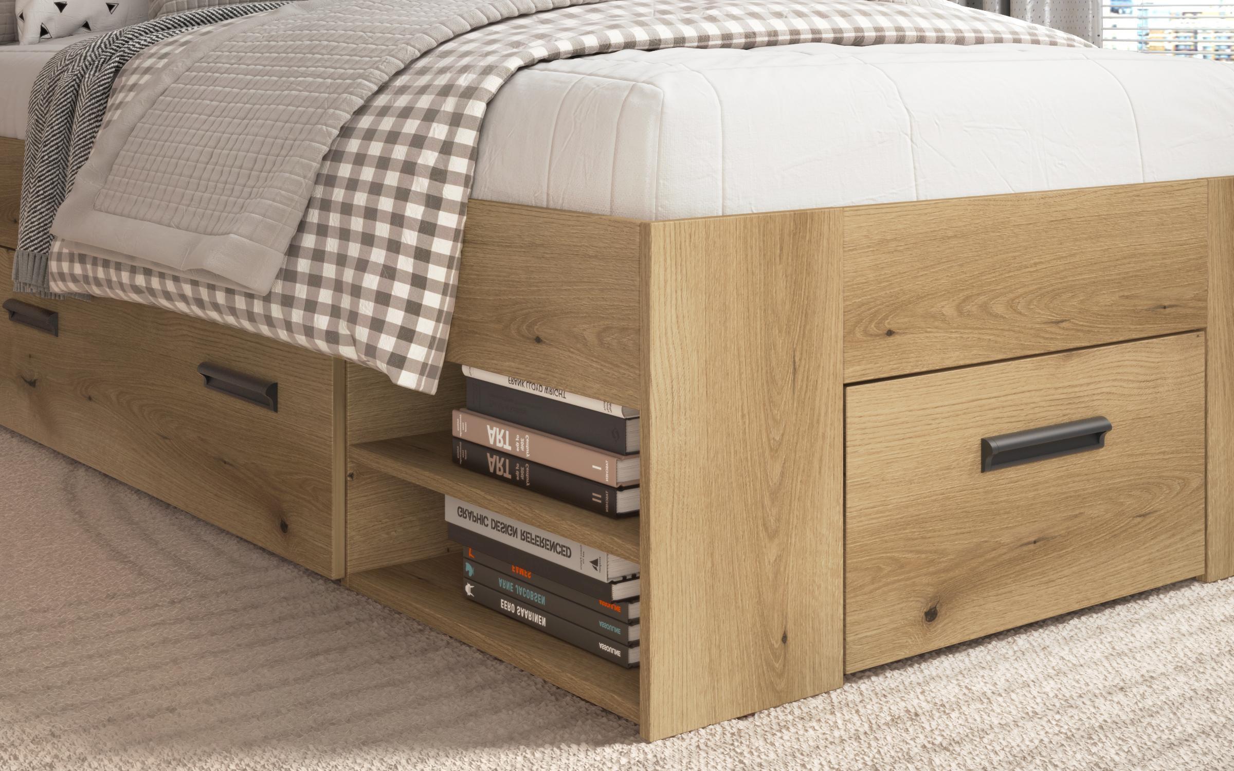 Pat 90/200 Trace, stejar evoc + menta  4