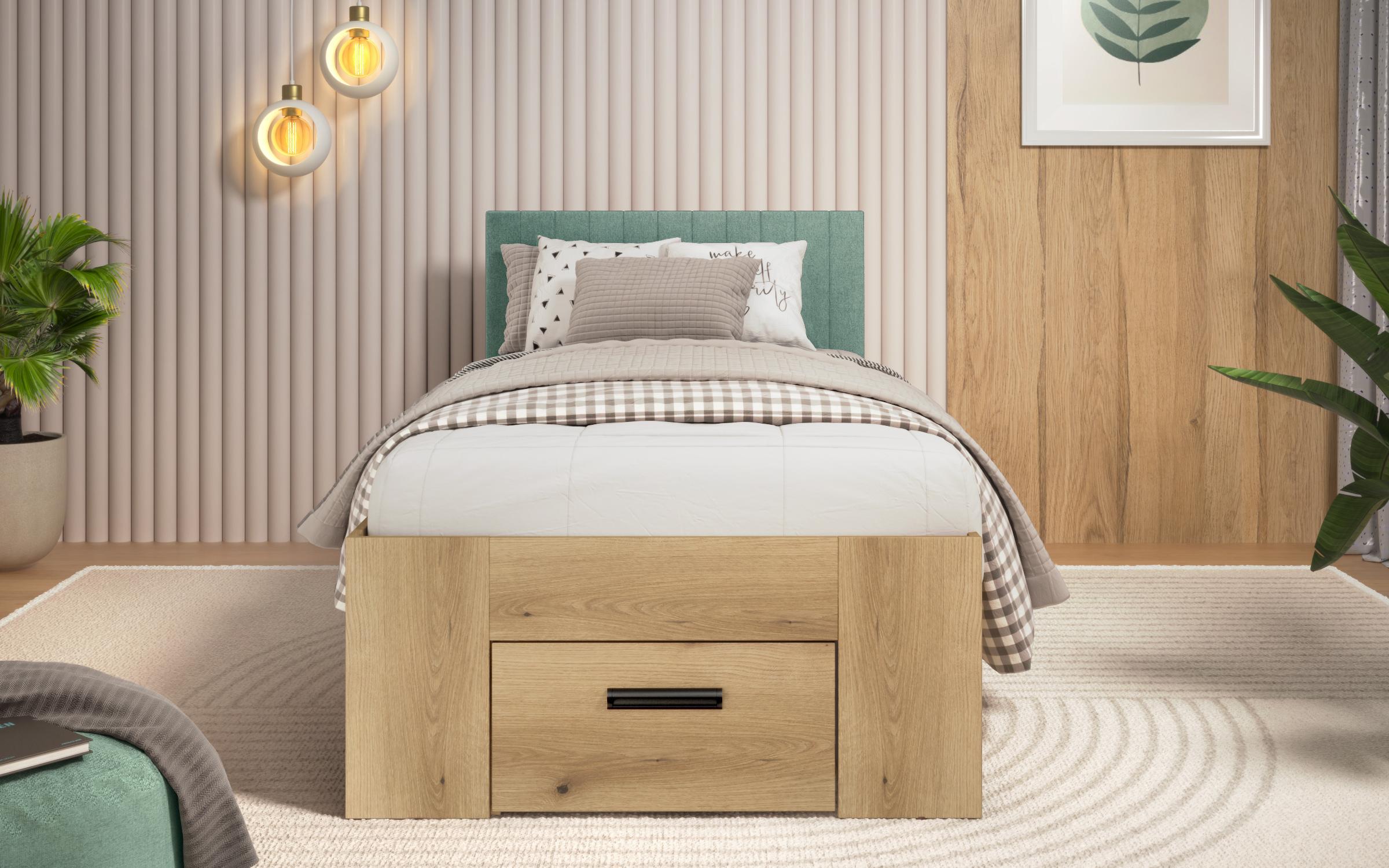 Pat 90/200 Trace, stejar evoc + menta  3