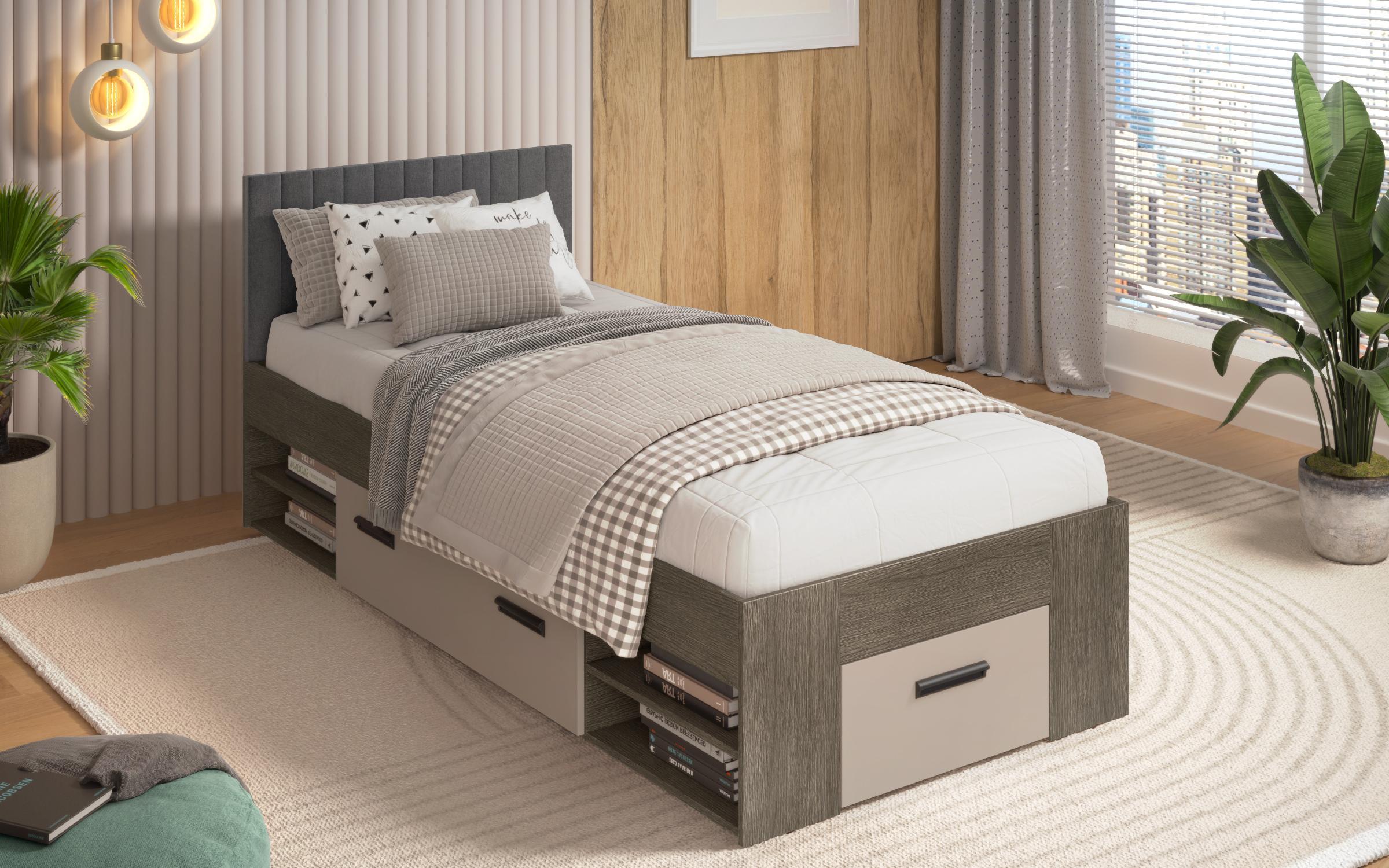 Pat 90/200 Trace, stejar antracit + casmir + gri Ej46  3